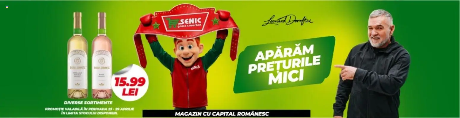Noul catalog Senic – valabil de la 27.04.2026 | Pagină: 1 | Produse: Mici