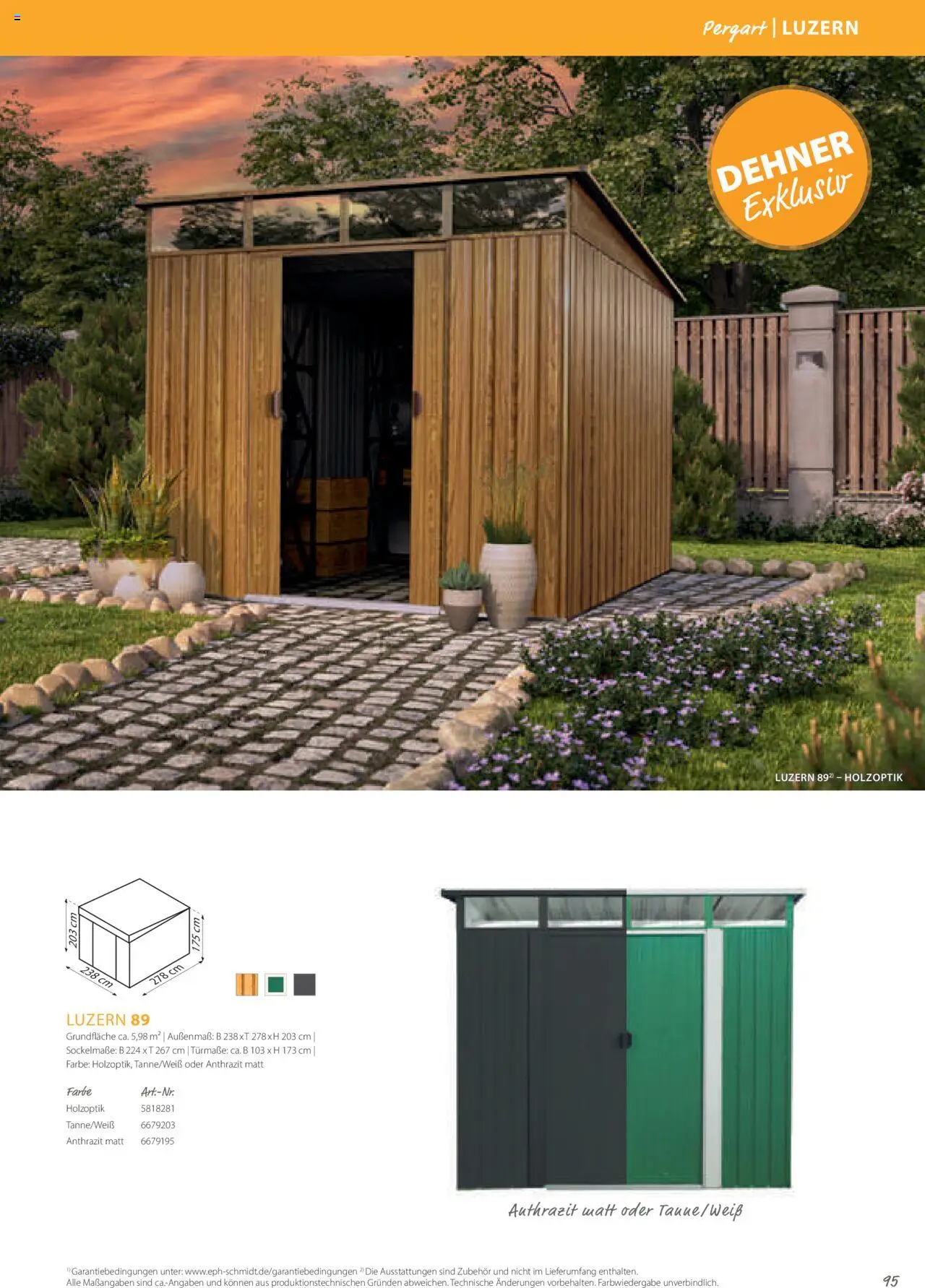 Dehner EPH – Gärtnern & Leben gültig ab 30.12.2024 | Seite: 95