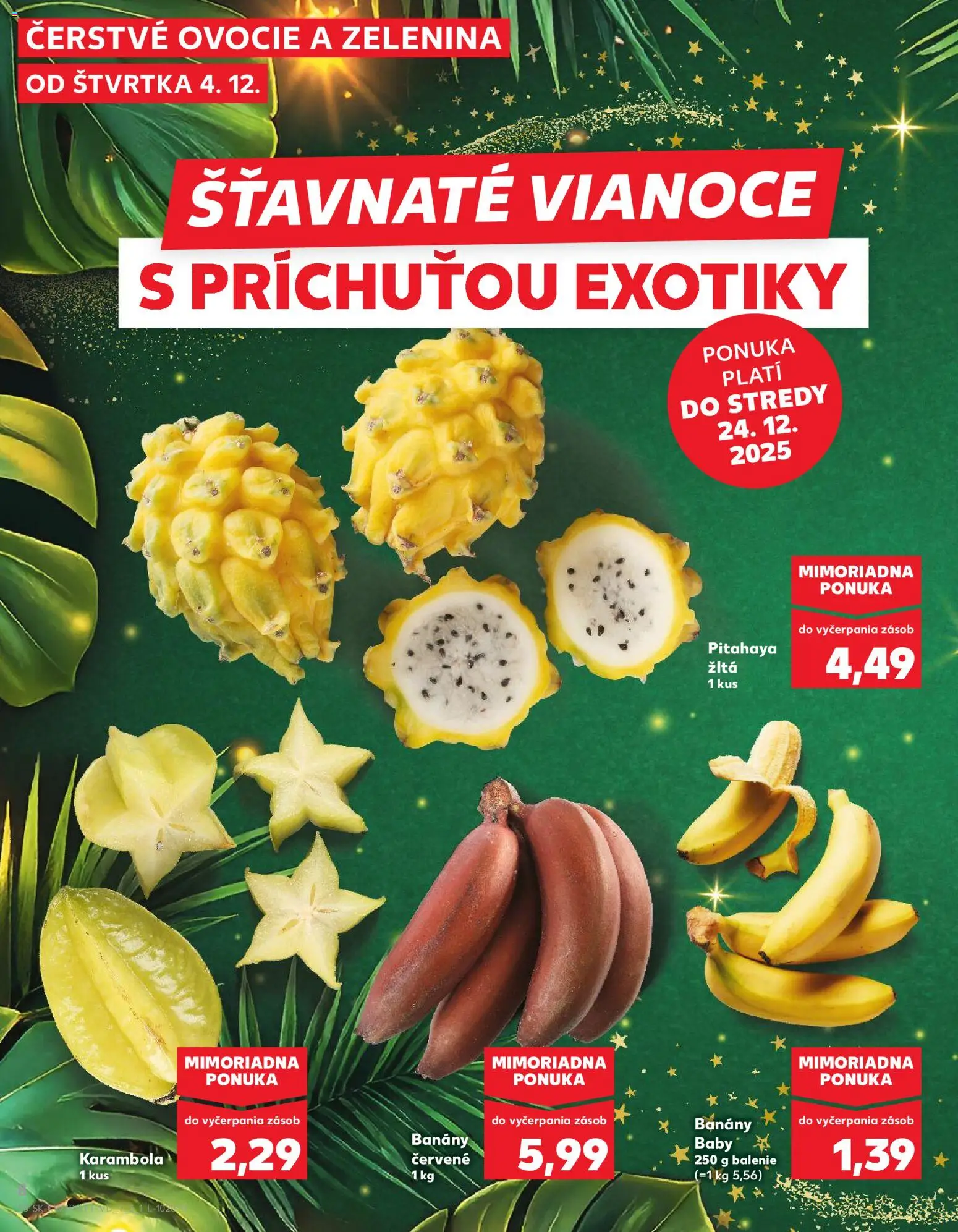 Kaufland SK akciós ujság - amely érvényes a következő dátumtól: 04.12.2025 | Oldal: 8