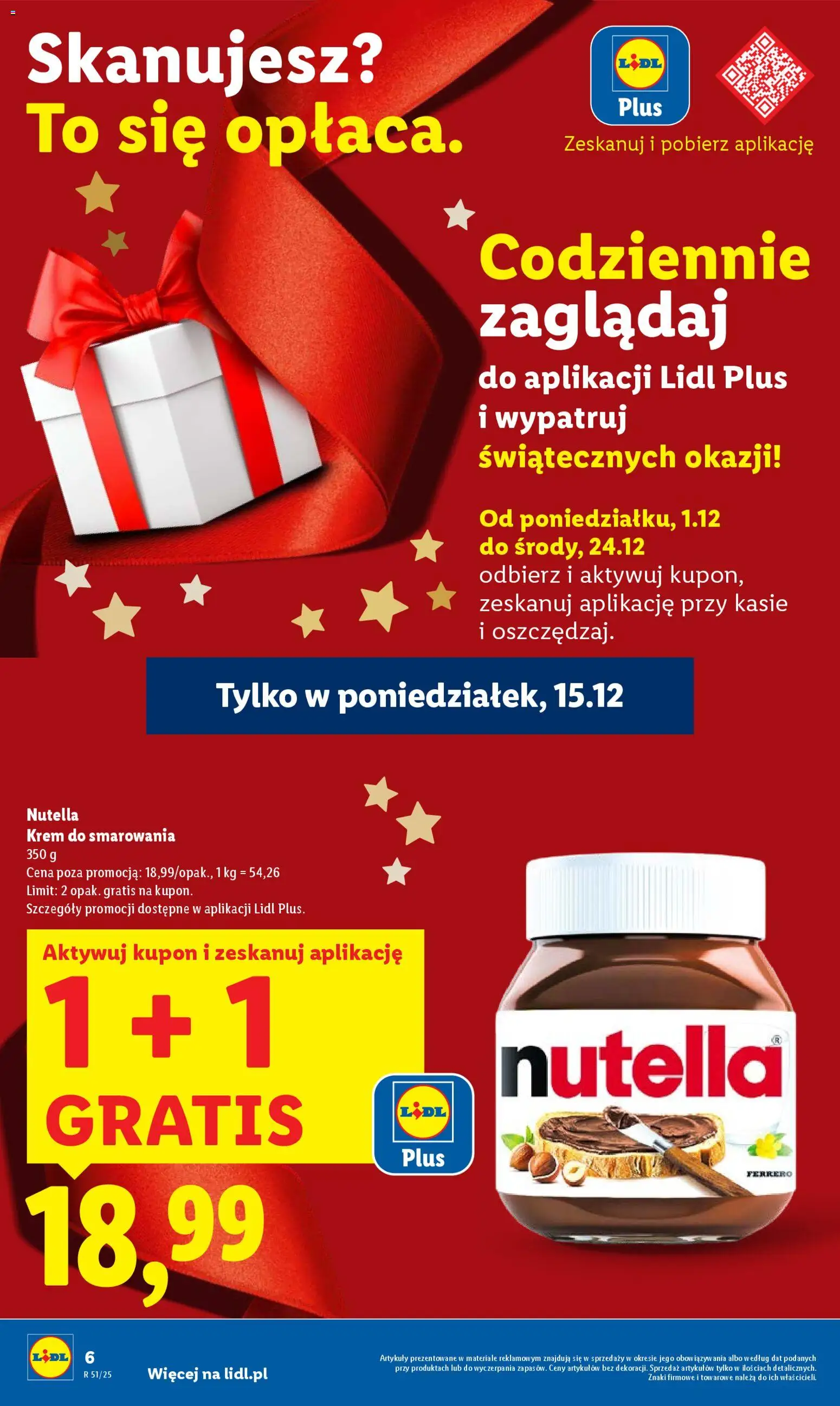 Lidl Gazetka od 15.12.2025 | Strona: 6