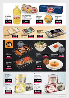 Mercator katalog akcije – veljaven od 01.12.2025 | Stran: 9 | Izdelki: Tuna, Namaz, Olje, Solata