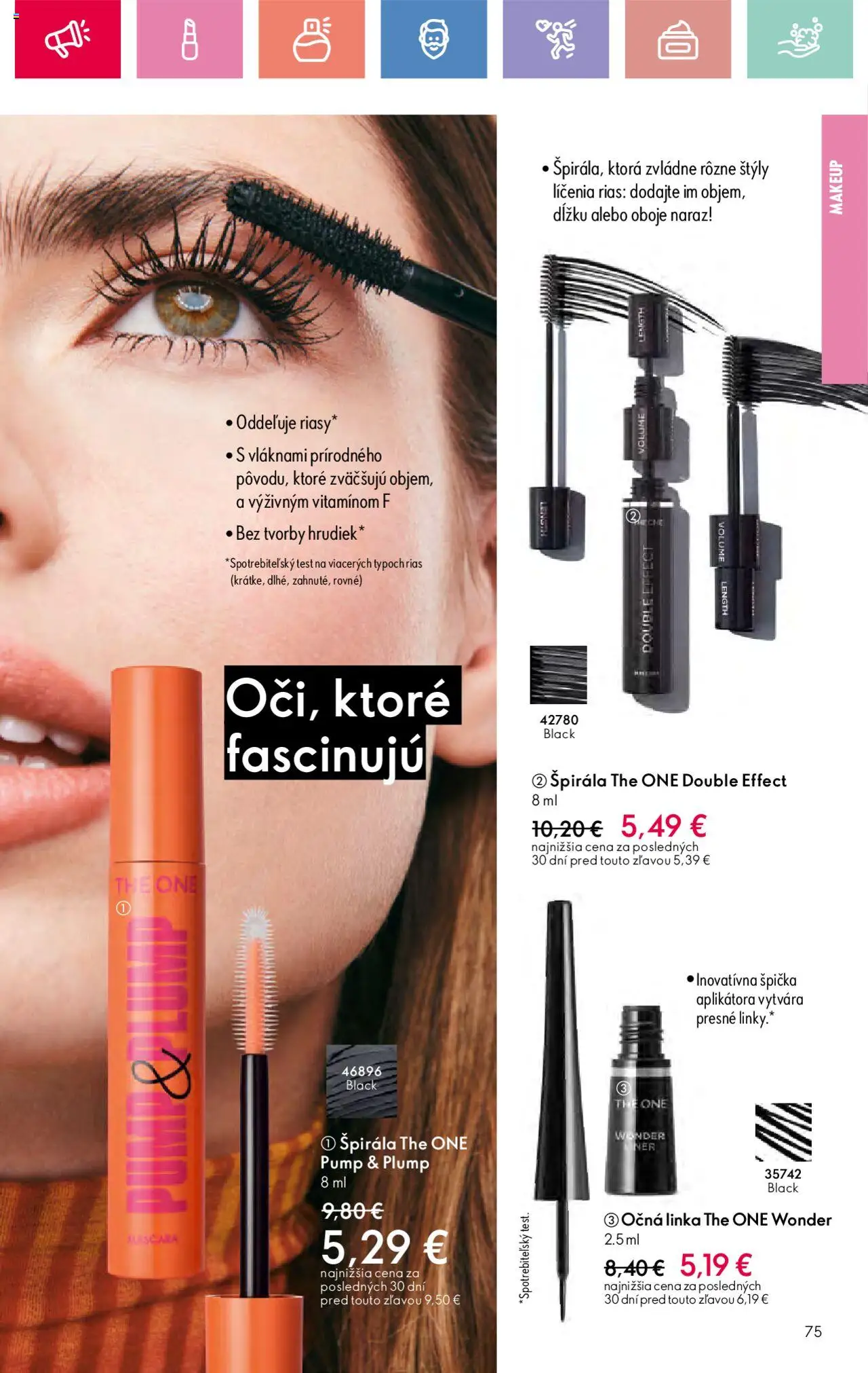 Katalóg Oriflame 9 2025 │ platný od 15.06.2025 | Strana: 75 | Produkty: Očná linka