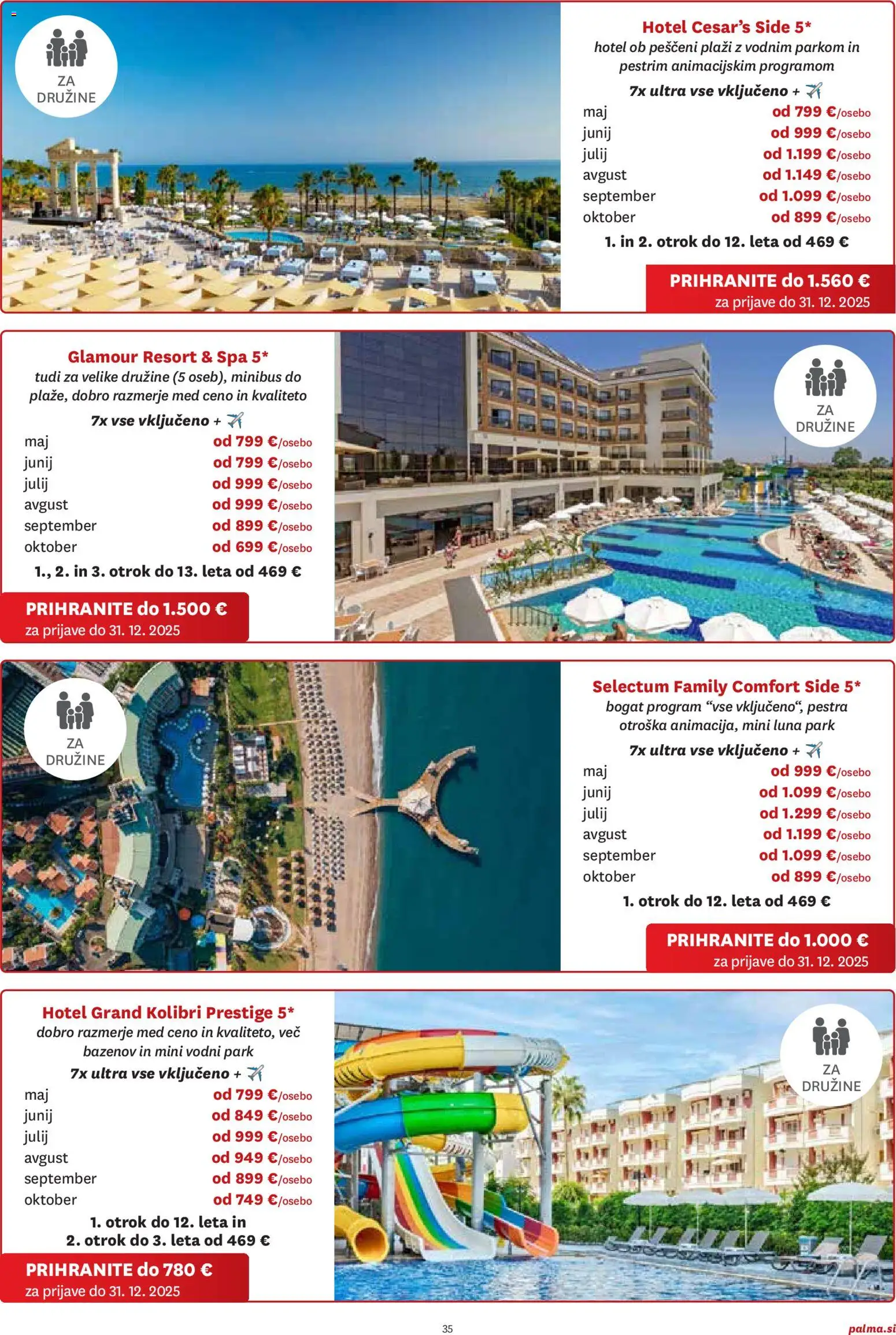 Novi Palma katalog ponudbe – veljaven od 06.11.2025 | Stran: 35