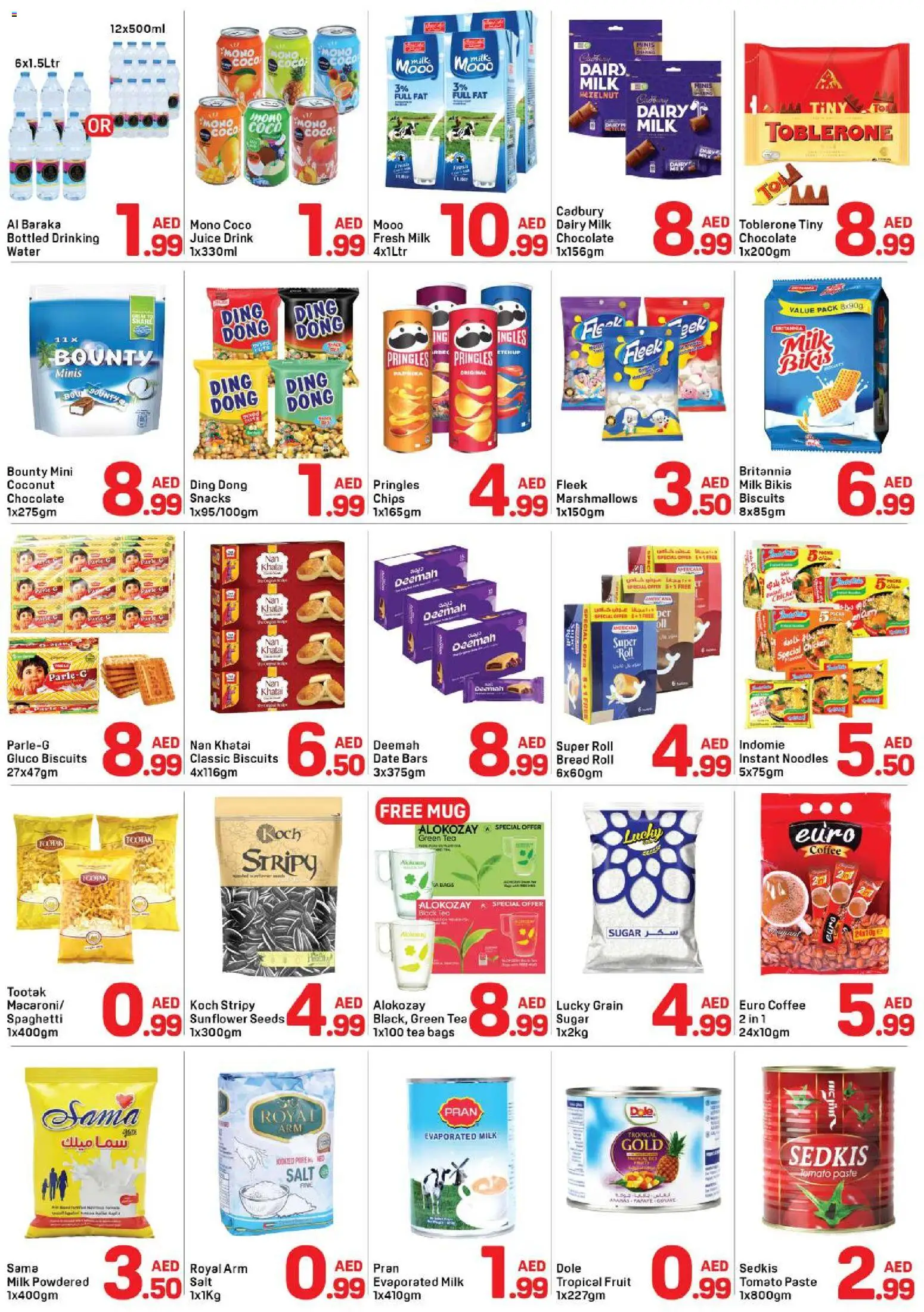 {H1} | Page: 2 | Products: Banány, Čokoláda, Čaj, Butter