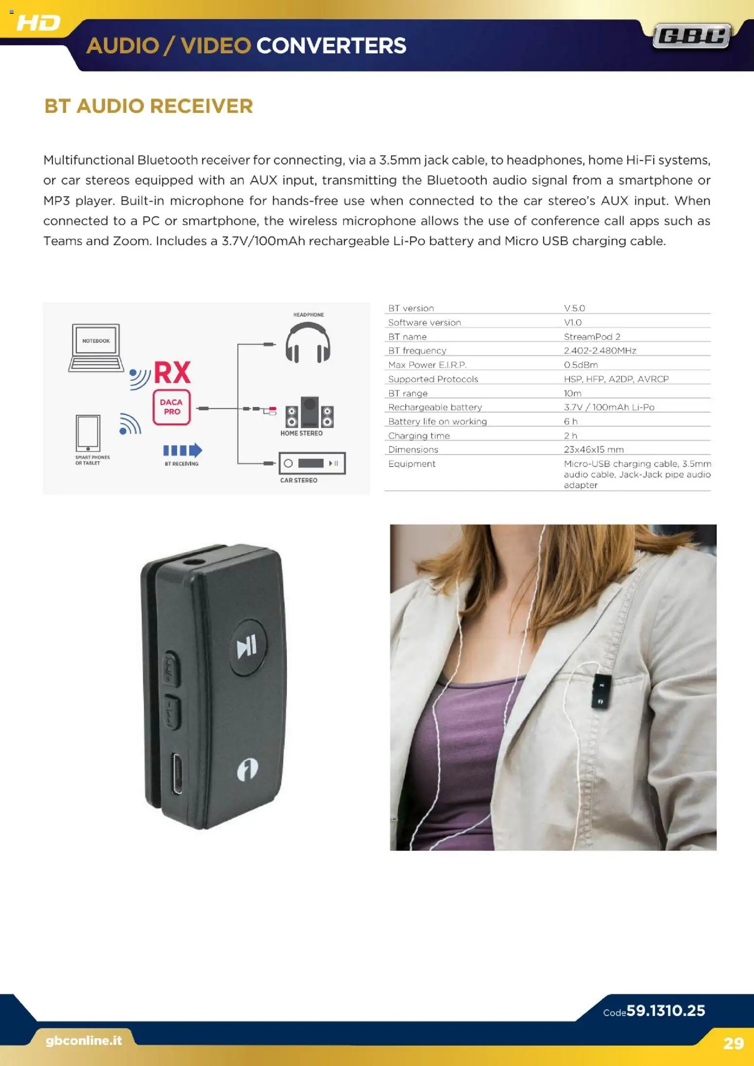 Volantino GBC del 16.12.2025 | Pagina: 29 | Prodotti: The, PC, Audio, MP3