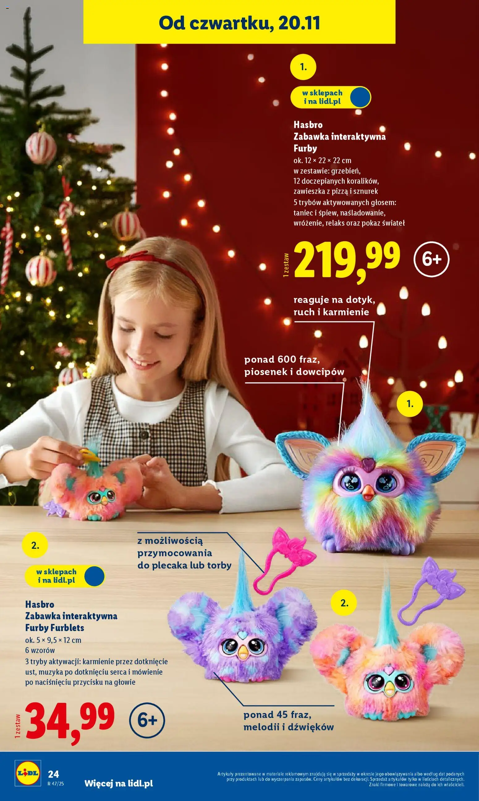 Lidl Katalog zabawek od 03.11.2025 | Strona: 24 | Produkty: Pizza