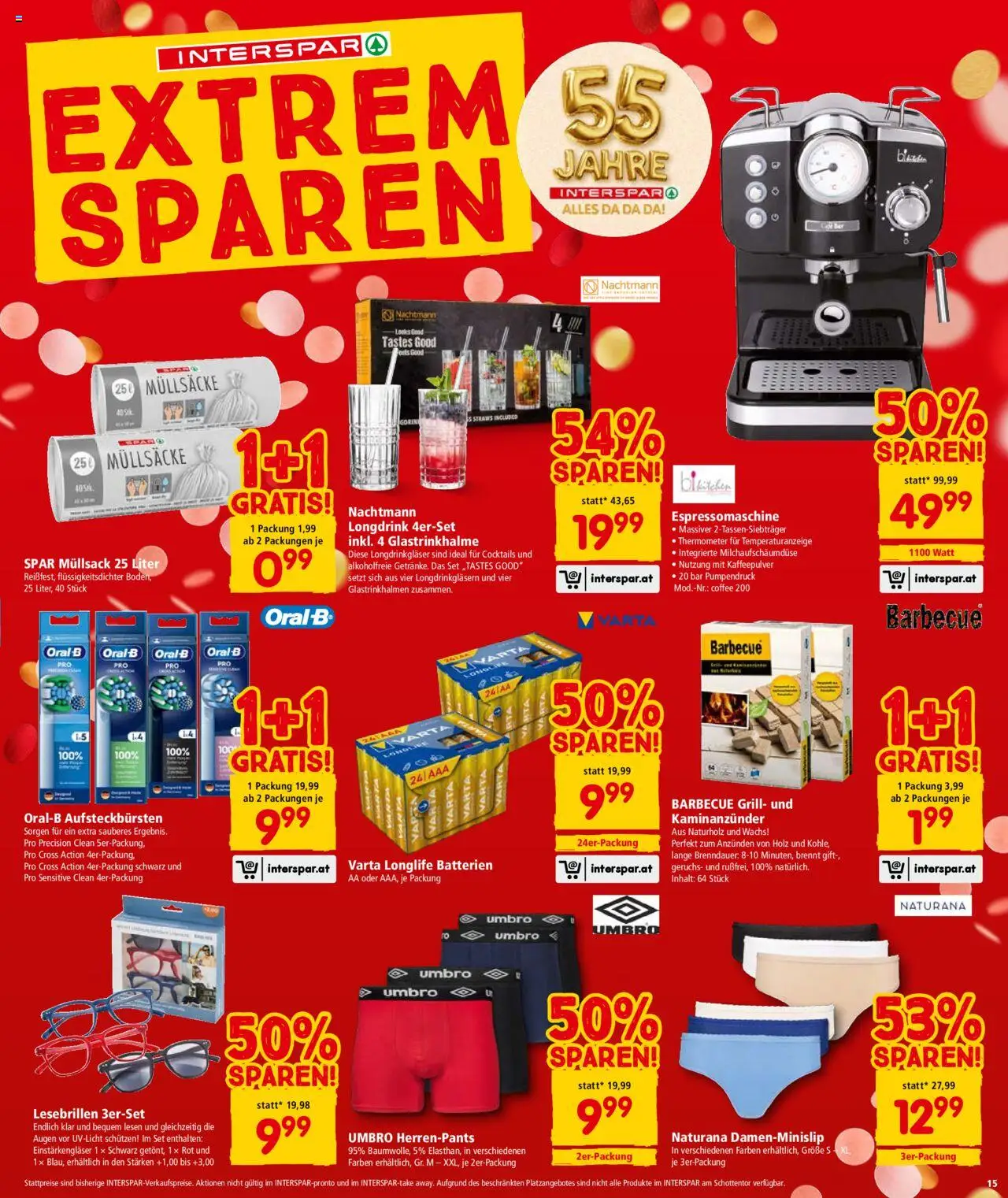 Interspar Flugblatt - Salzburg gültig ab 14.08.2025 | Seite: 15 | Produkte: Grill, Thermometer
