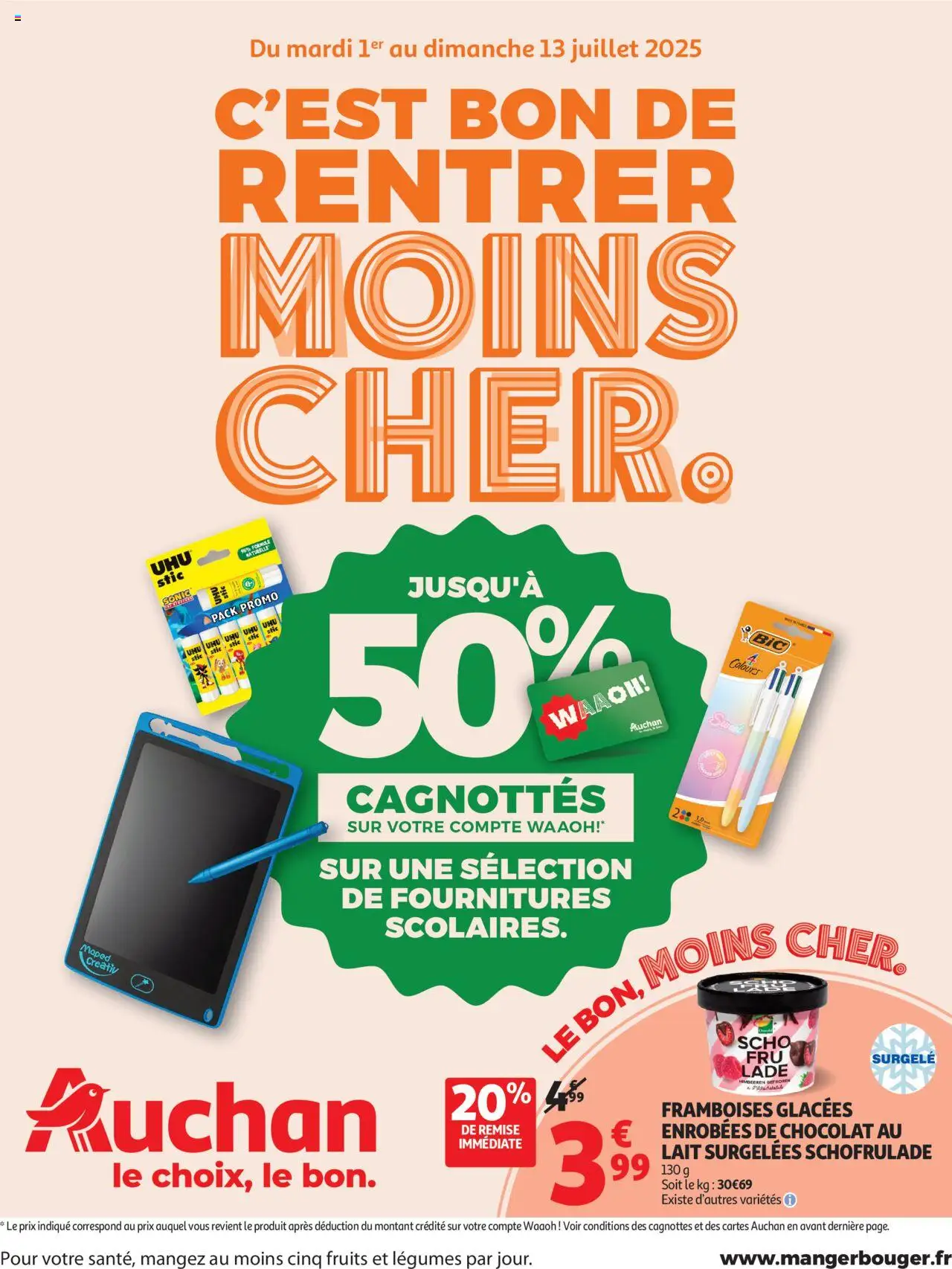  | Page: 1 | Produits: Colle, Lait, Chocolat