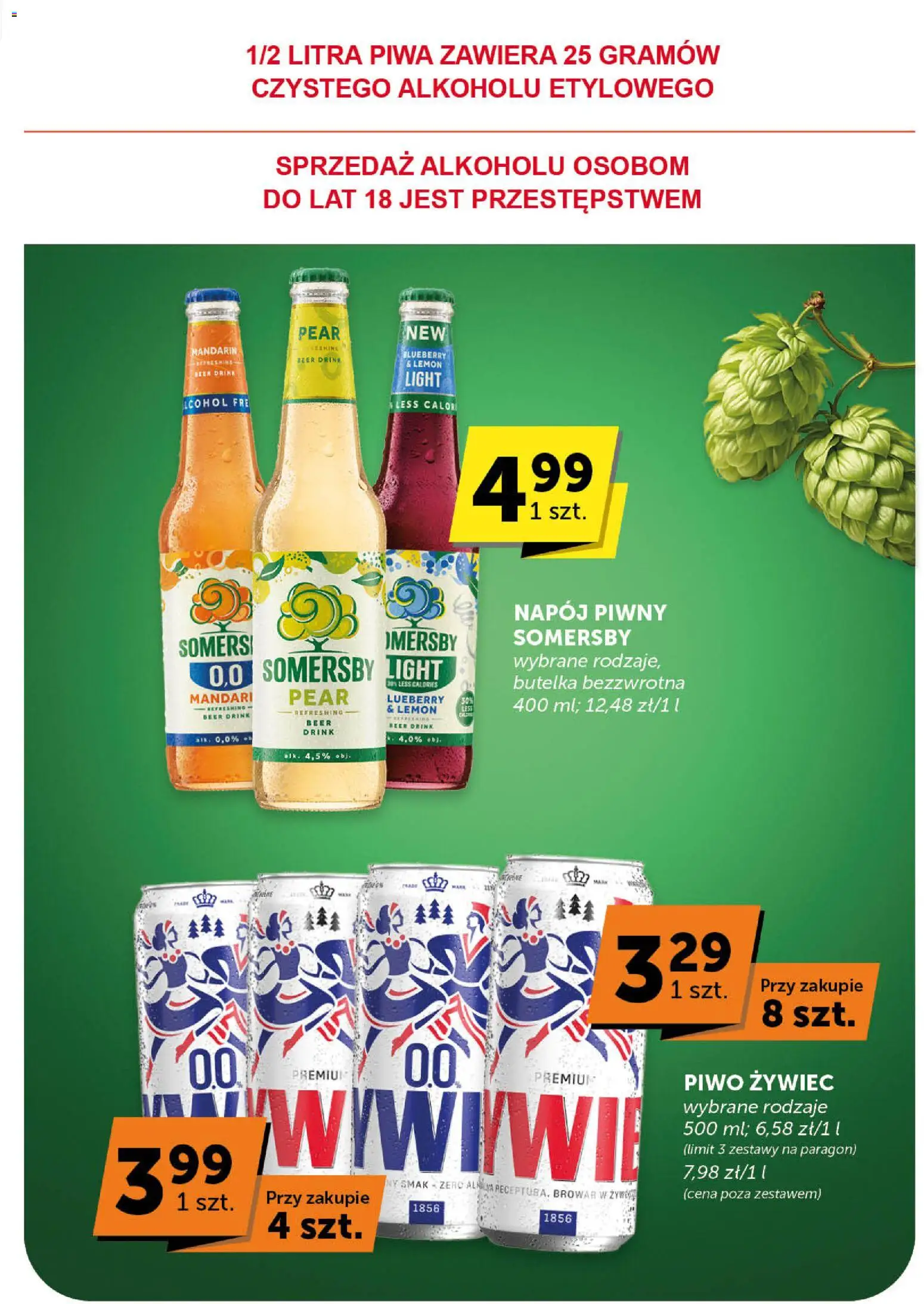 Euro Sklep Gazetka od 05.02.2026 | Strona: 31 | Produkty: Piwo, Somersby
