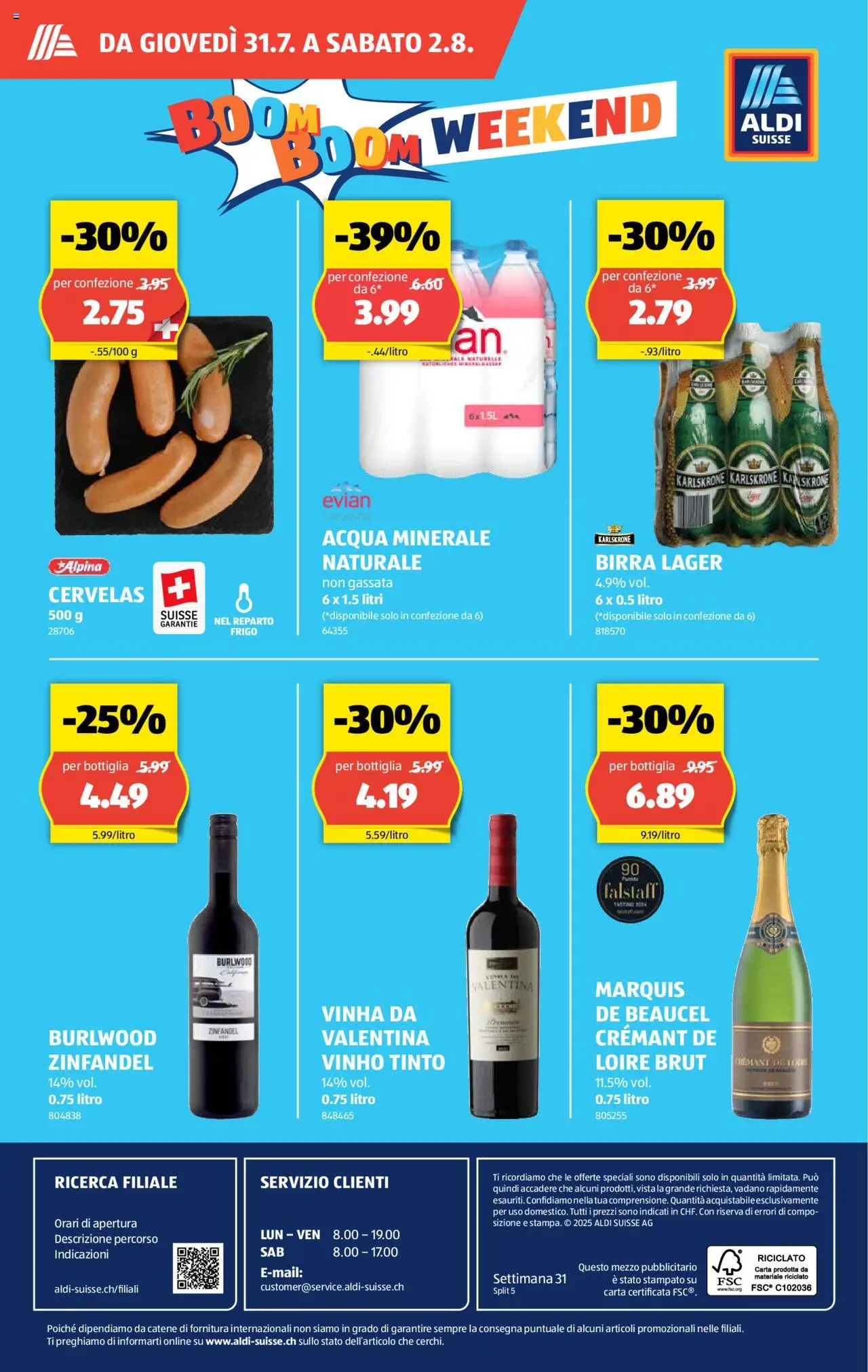 Aldi Volantino ab 31.07.2025 | Seite: 33