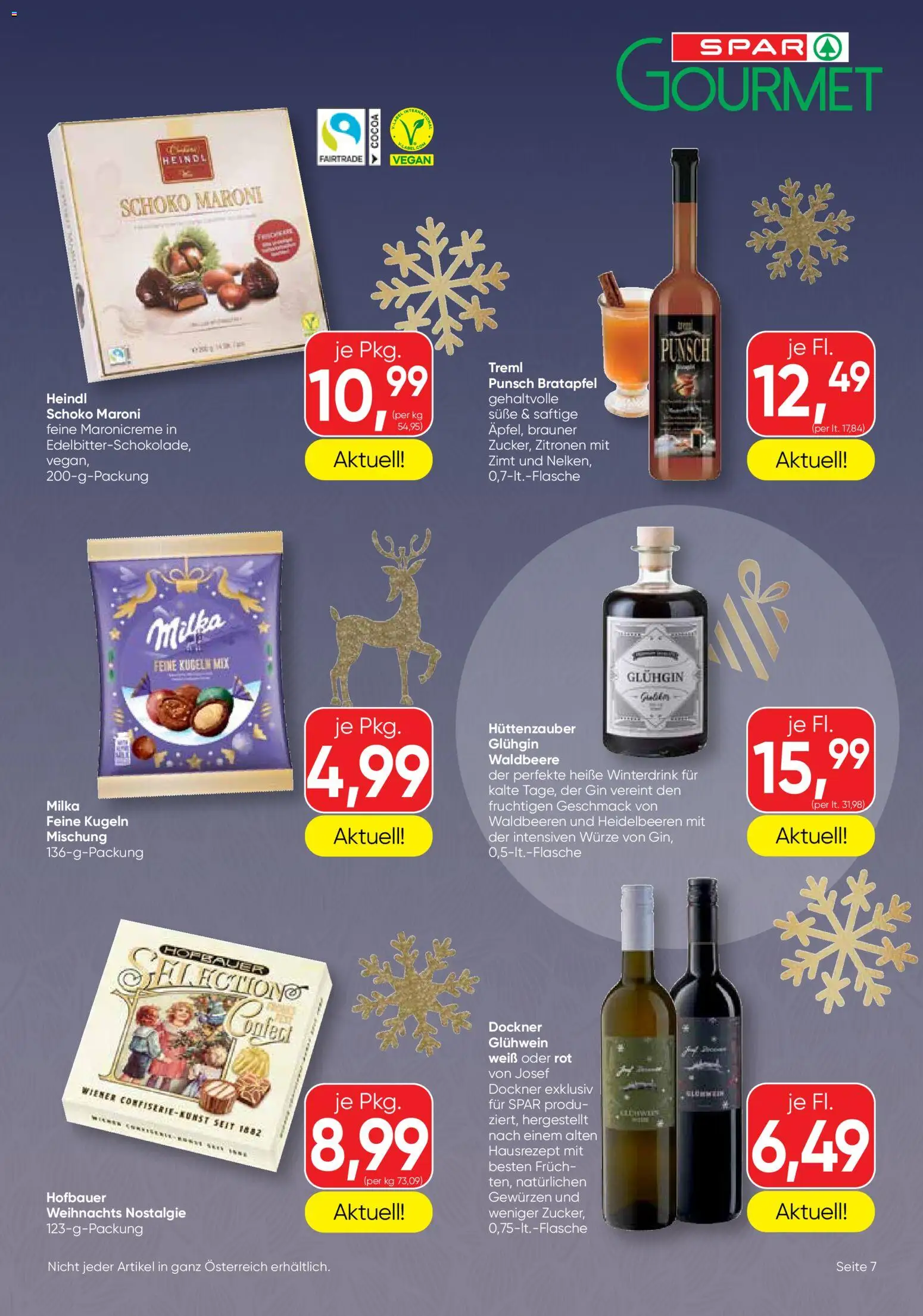 SPAR Gourmet Geschenk Ideen gültig ab 13.11.2025 | Seite: 7 | Produkte: Gin