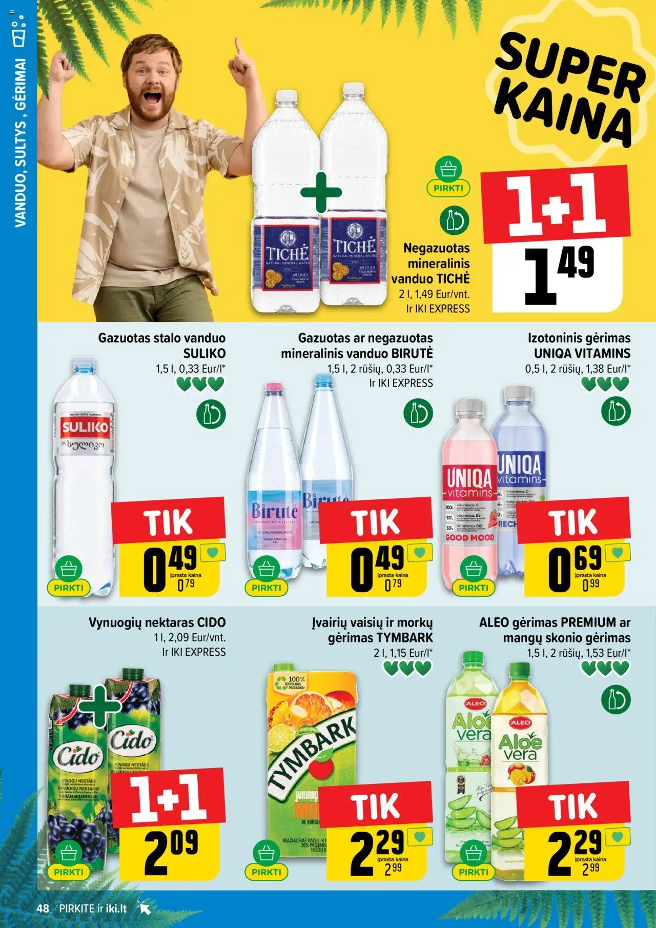 IKI leidinys│galioja nuo 16.06.2025 | Puslapis: 48 | Prekių: Mineralinis vanduo