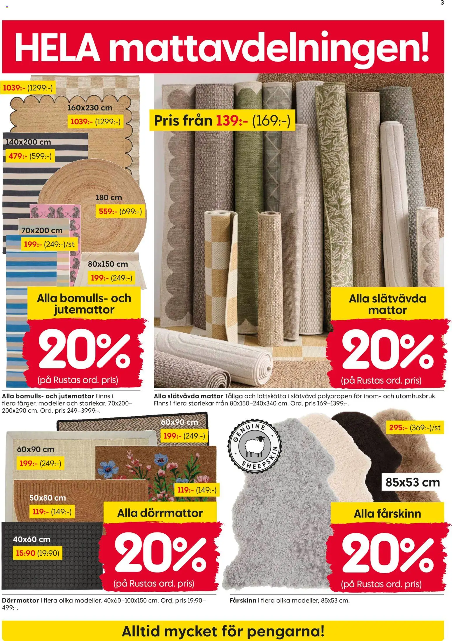 Rusta reklamblad aktuell från 23.02.2026 | Sida: 3