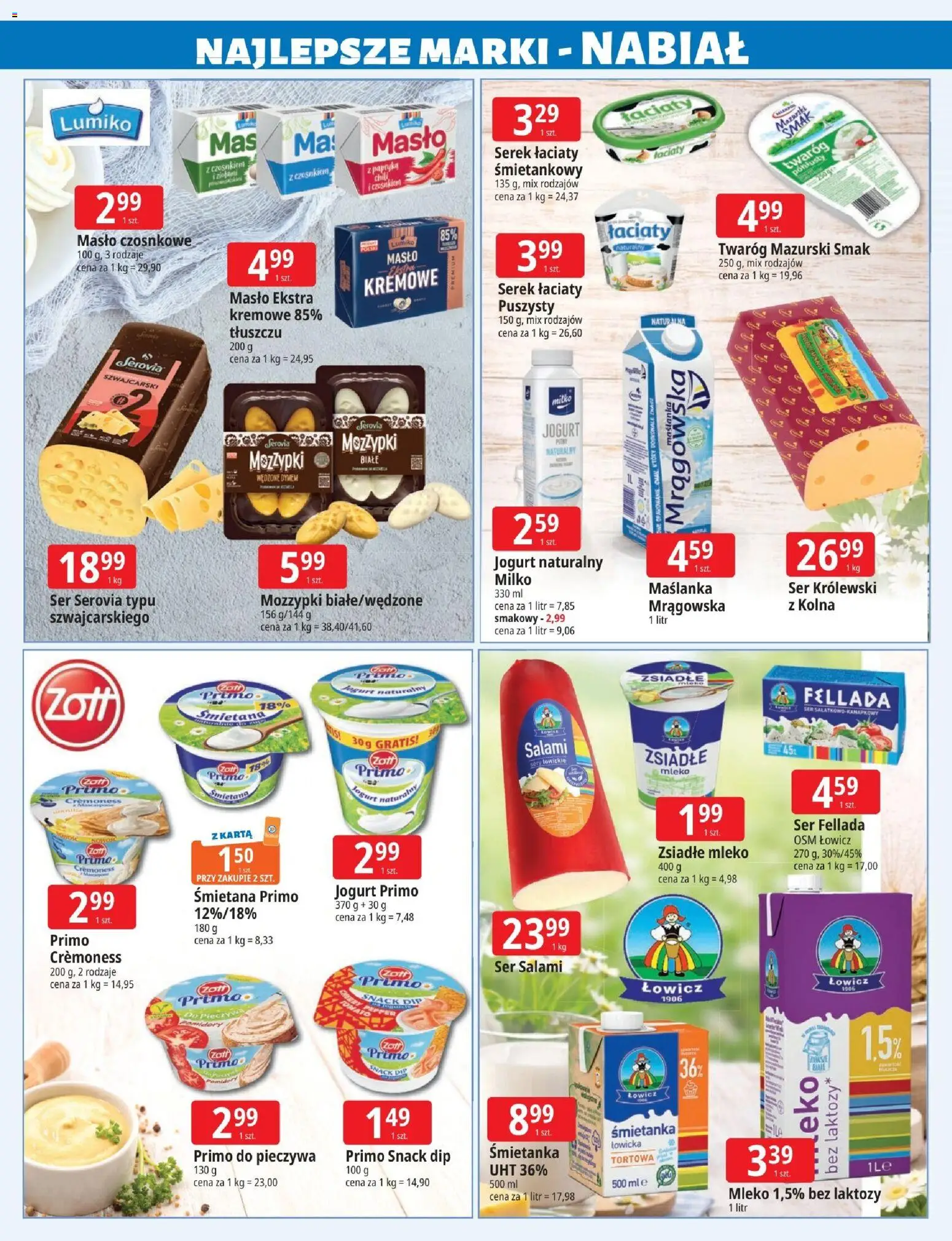 E.Leclerc gazetka - Zielona Góra od 28.04.2026 | Strona: 6 | Produkty: Bez laktozy, Mleko, Masło, Pomidory