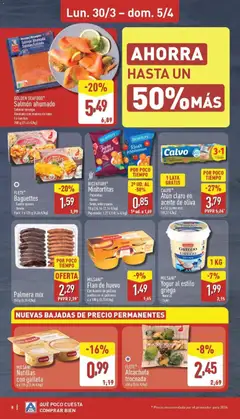 Vista previa CALVO® Atún claro en aceite de oliva, 4 x 52 g peso esc. válido desde el 30.03.2026 | Página: 8