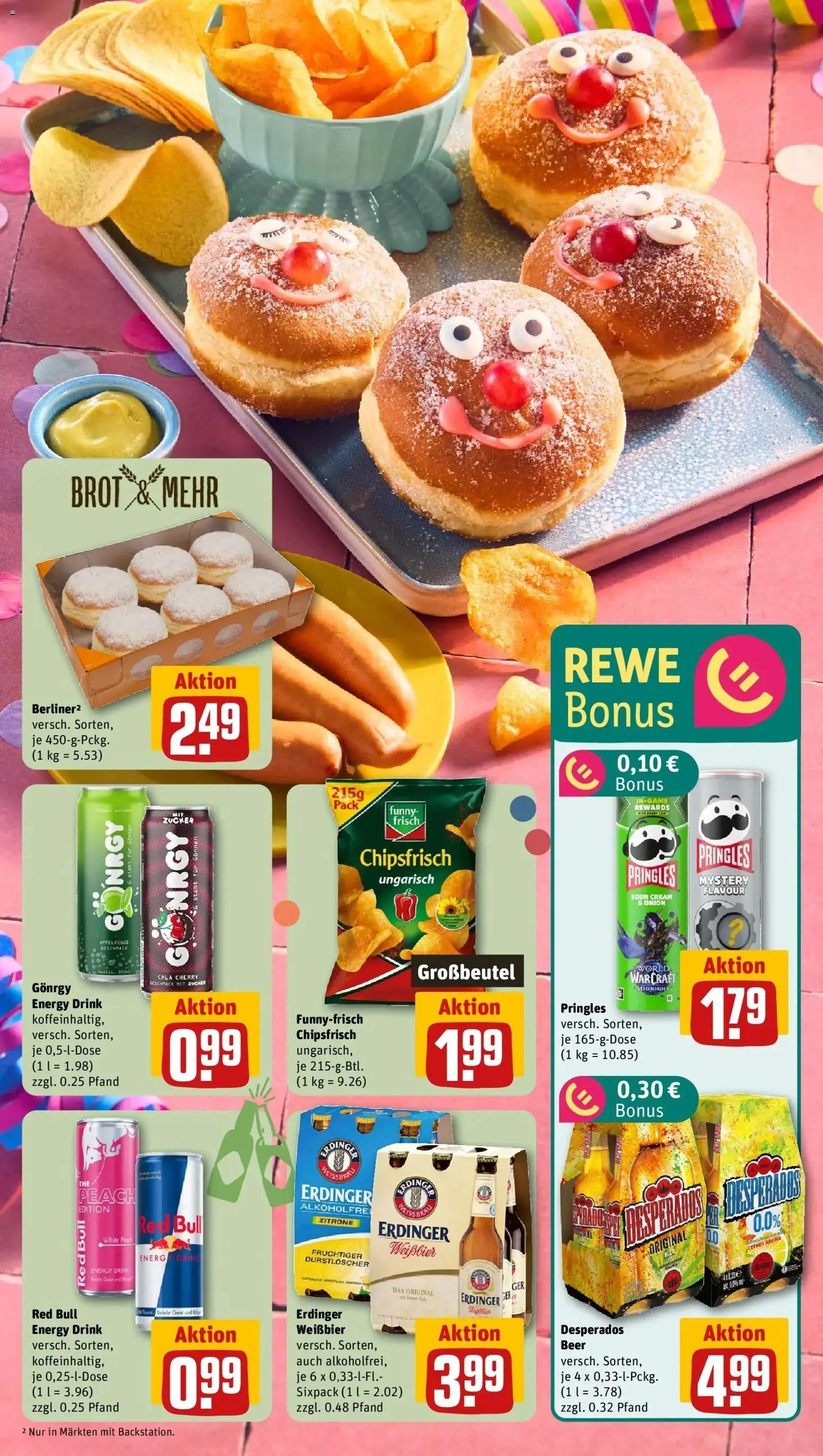 Rewe prospekt Neu-Isenburg	 – gültig ab 09.02.2026 | Seite: 9 | Produkte: Weißbier, Zitrone, Desperados, Brot