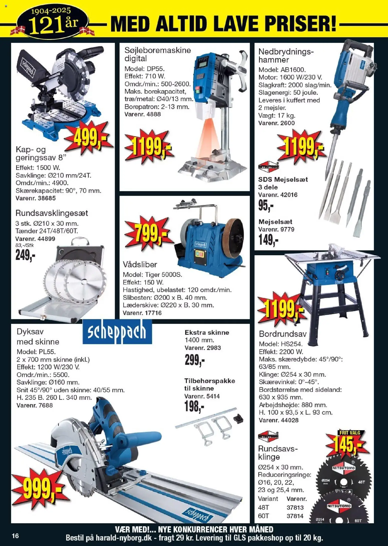 Harald Nyborg tilbudsavis – gyldig fra 27.11.2025 | Side: 16 | Produkter: Kuffert, Hammer
