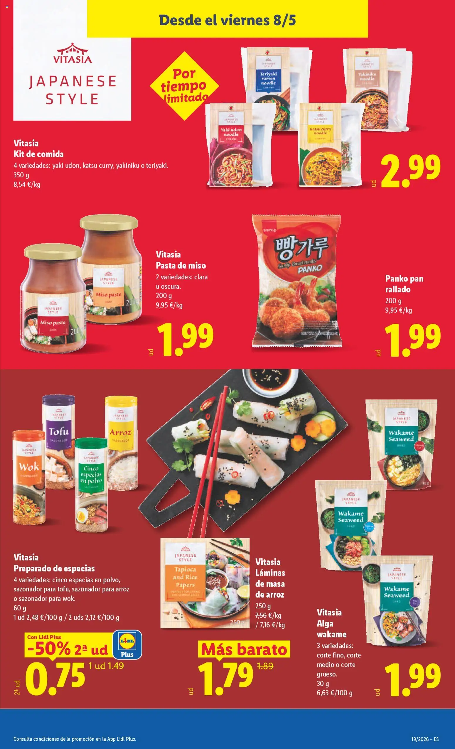Lidl folleto │ válido desde el 04.05.2026 | Página: 37 | Productos: Pan, Arroz, Pasta, Sazonador