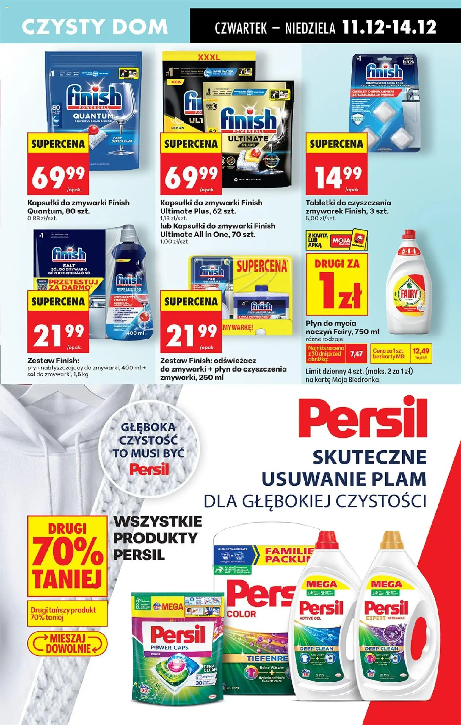 Biedronka gazetka - Oferta w tym tygodniu od 11.12.2025 | Strona: 79 | Produkty: Karta, Zmywarka, Sól do zmywarki, Płyn do mycia naczyń