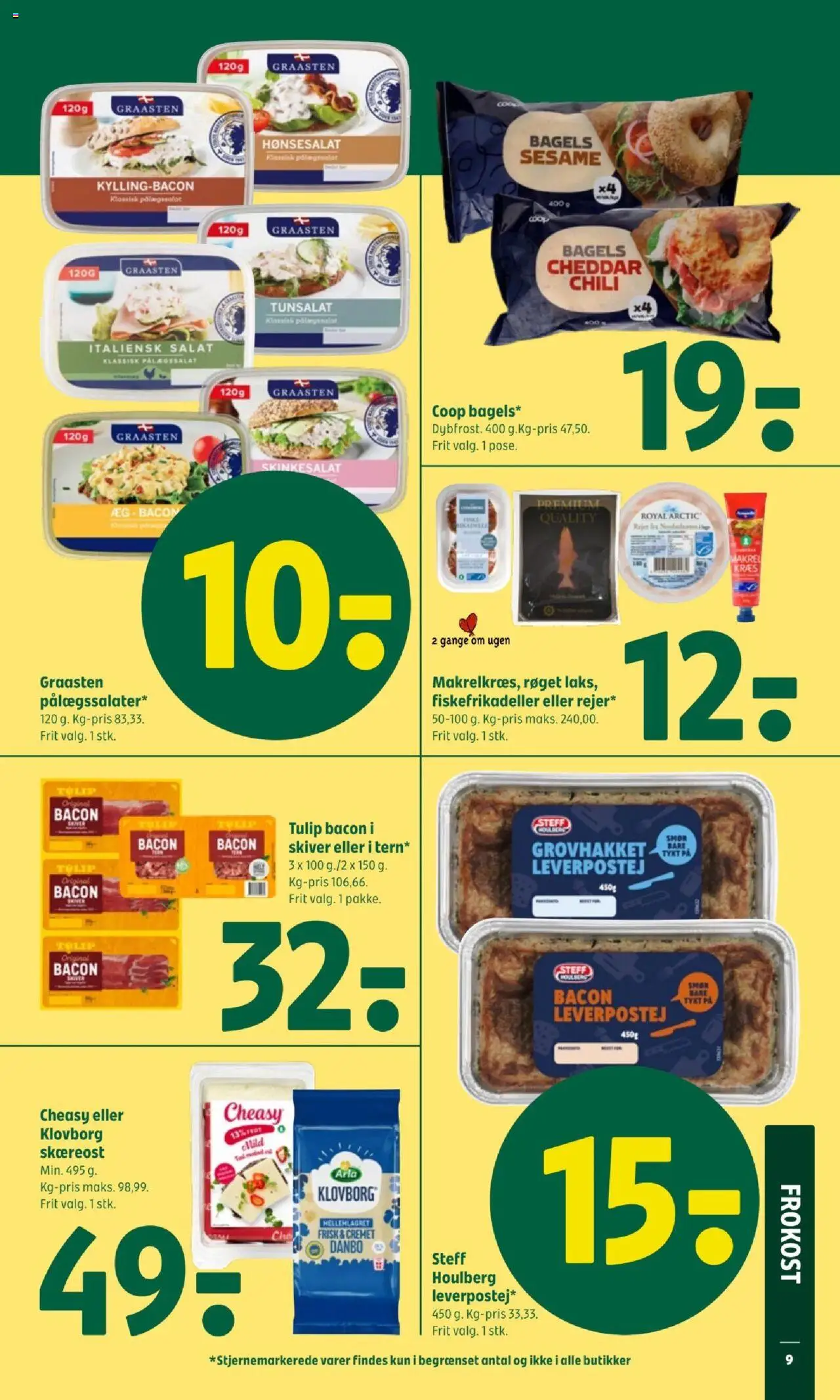 Coop 365 Tilbudsavis gyldig fra 07.08.2025 | Side: 11 | Produkter: Paté, Salat, Makrel, Rejer