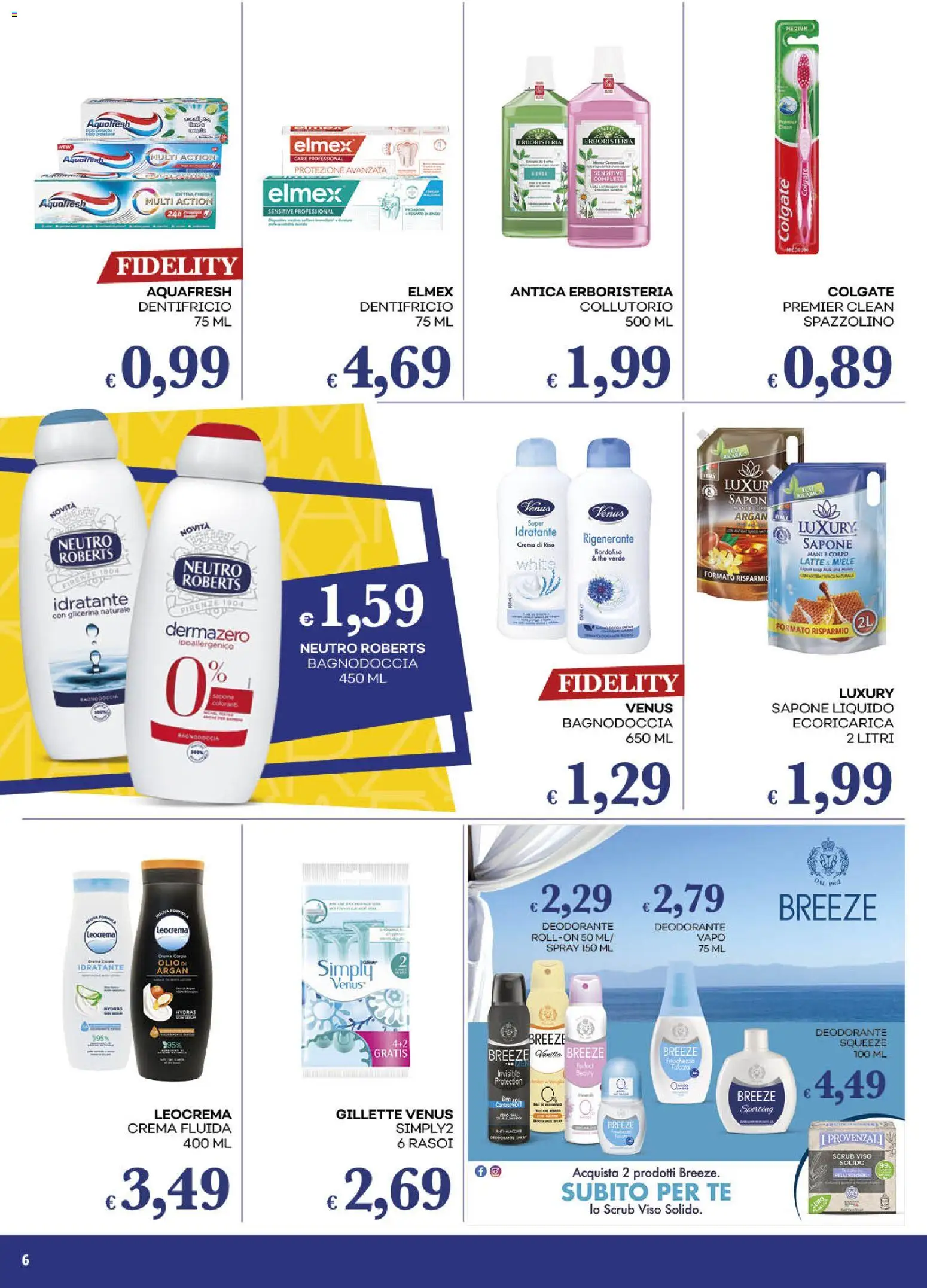 Volantino Pilato del 03.03.2026 | Pagina: 6 | Prodotti: Crema, Riso, The, Miele