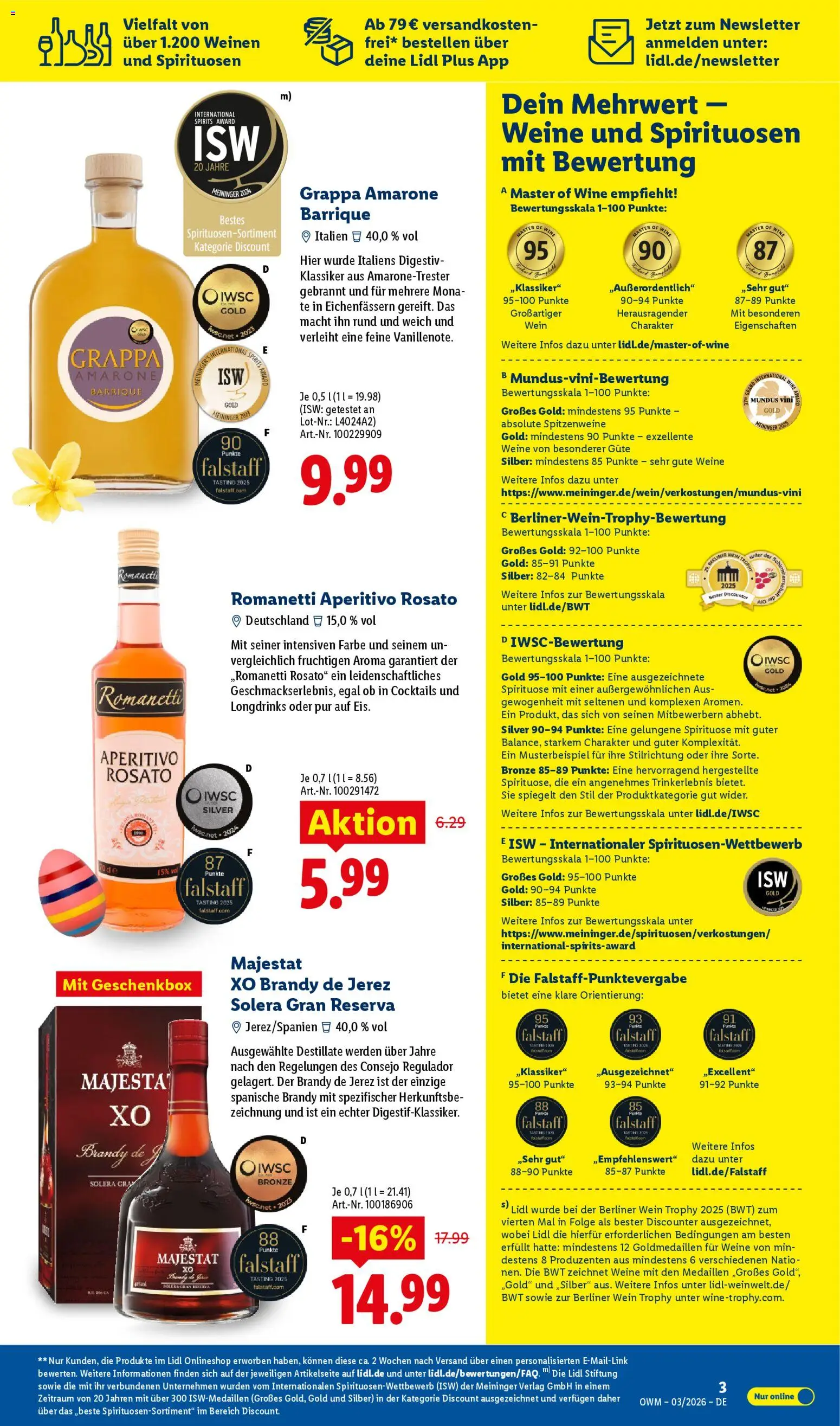 Lidl - Prospekt – gültig ab 01.03.2026 | Seite: 3 | Produkte: Berliner, Wein