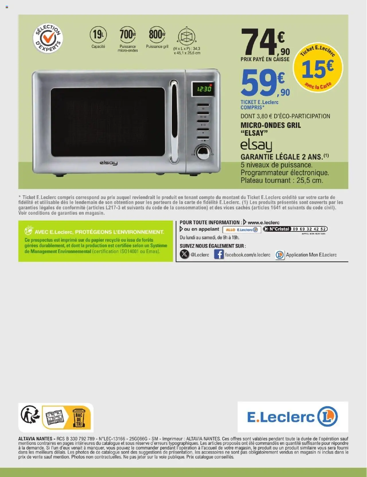  | Page: 8 | Produits: Plateau tournant, Micro-ondes gril, Plateau, Gril