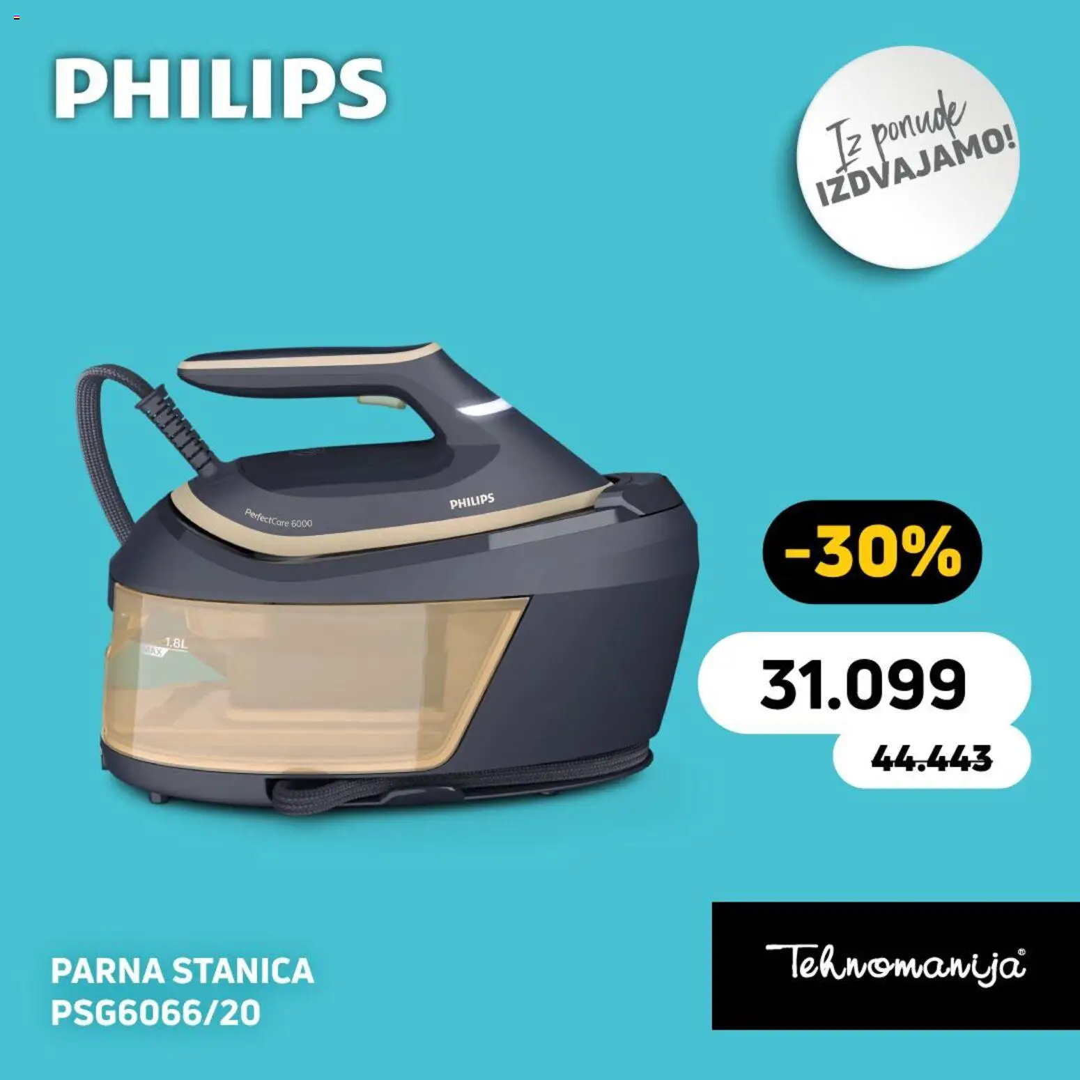 Tehnomanija katalog - važi od 22.12.2025 | Strana: 6 | Proizvode: Parna stanica