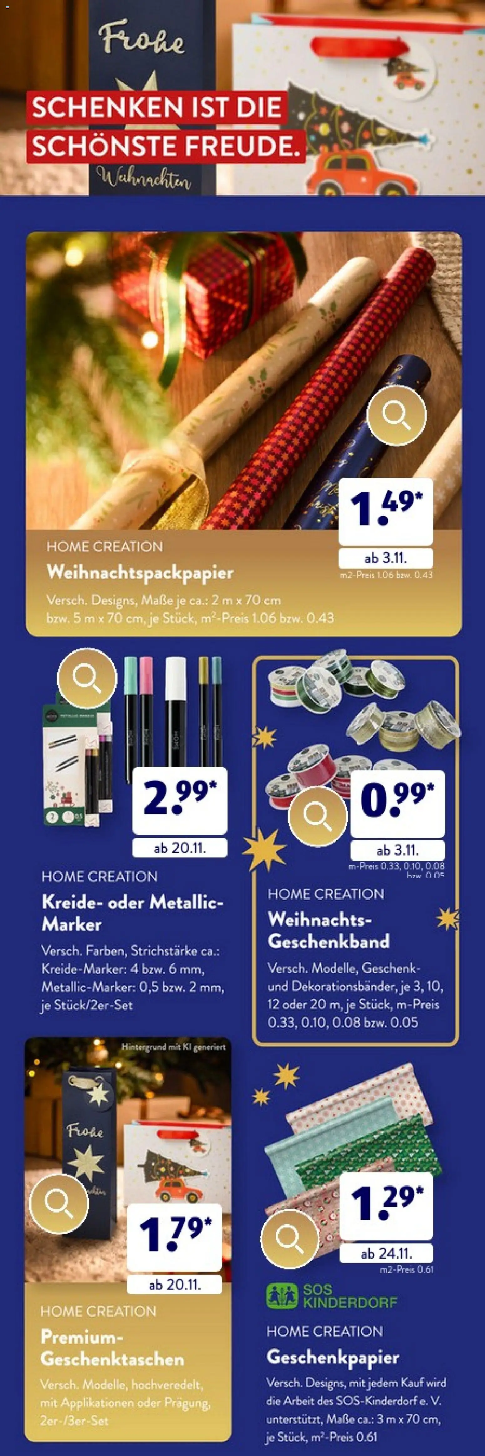 Aldi Süd Weihnachtsbroschüre November 2025 – gültig ab 01.11.2025 | Seite: 10