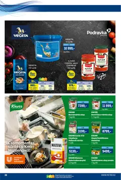 Metro akciós újság - amely érvényes a következő dátumtól: 16.03.2026 | Oldal: 22