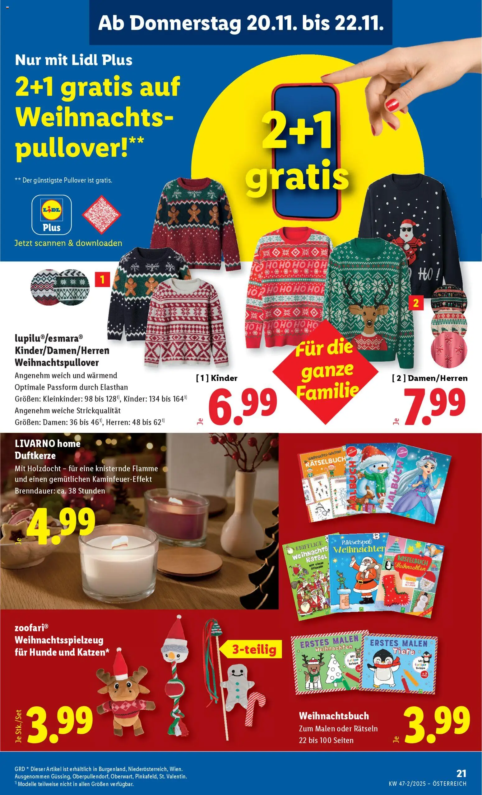 Lidl Flugblatt - Eisenstadt, Ebenfurth, Mattersburg gültig ab 20.11.2025 | Seite: 23 | Produkte: Pullover