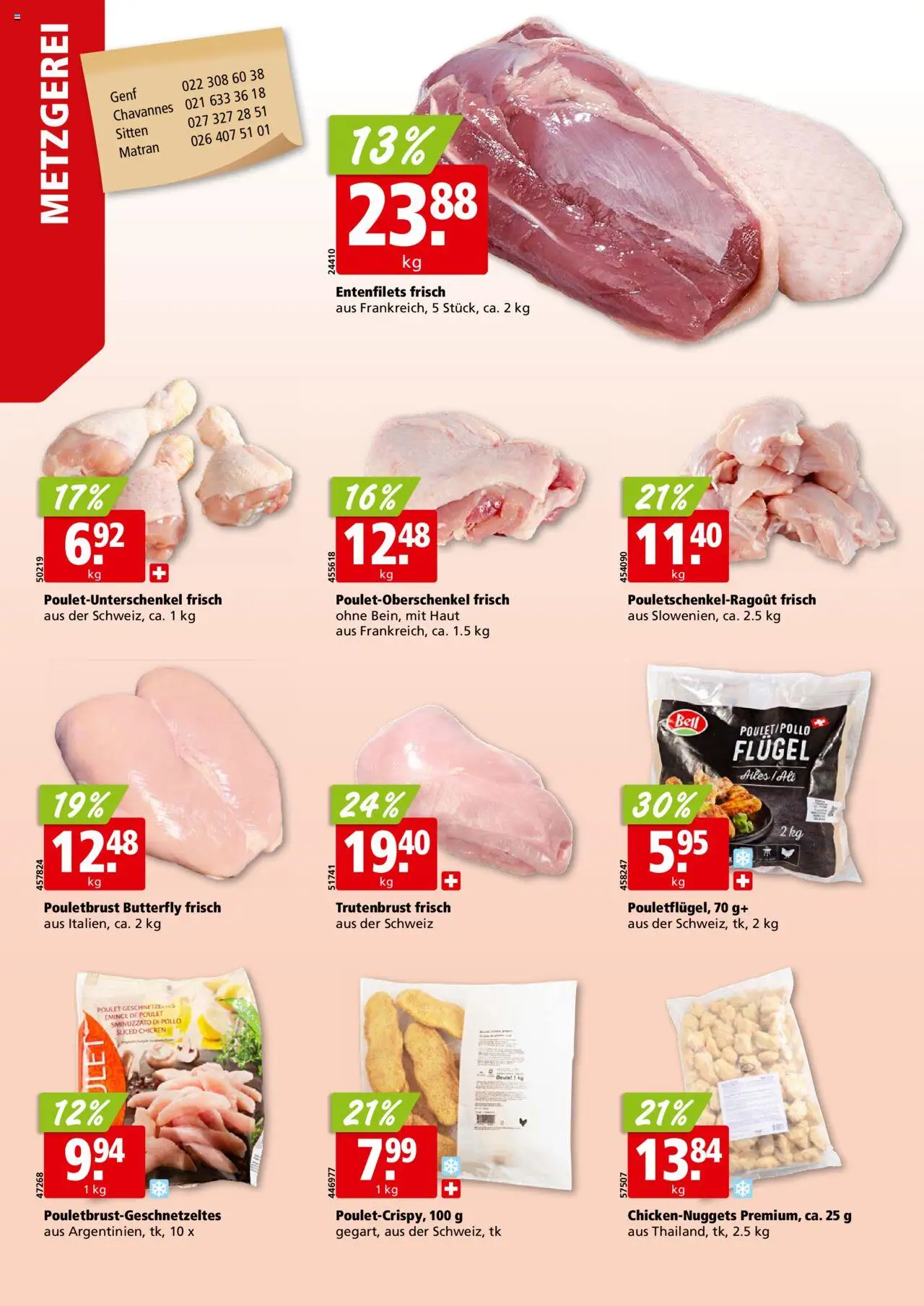Aligro Aktionen – gültig ab 15.09.2025 | Seite: 6 | Produkte: Pouletbrust