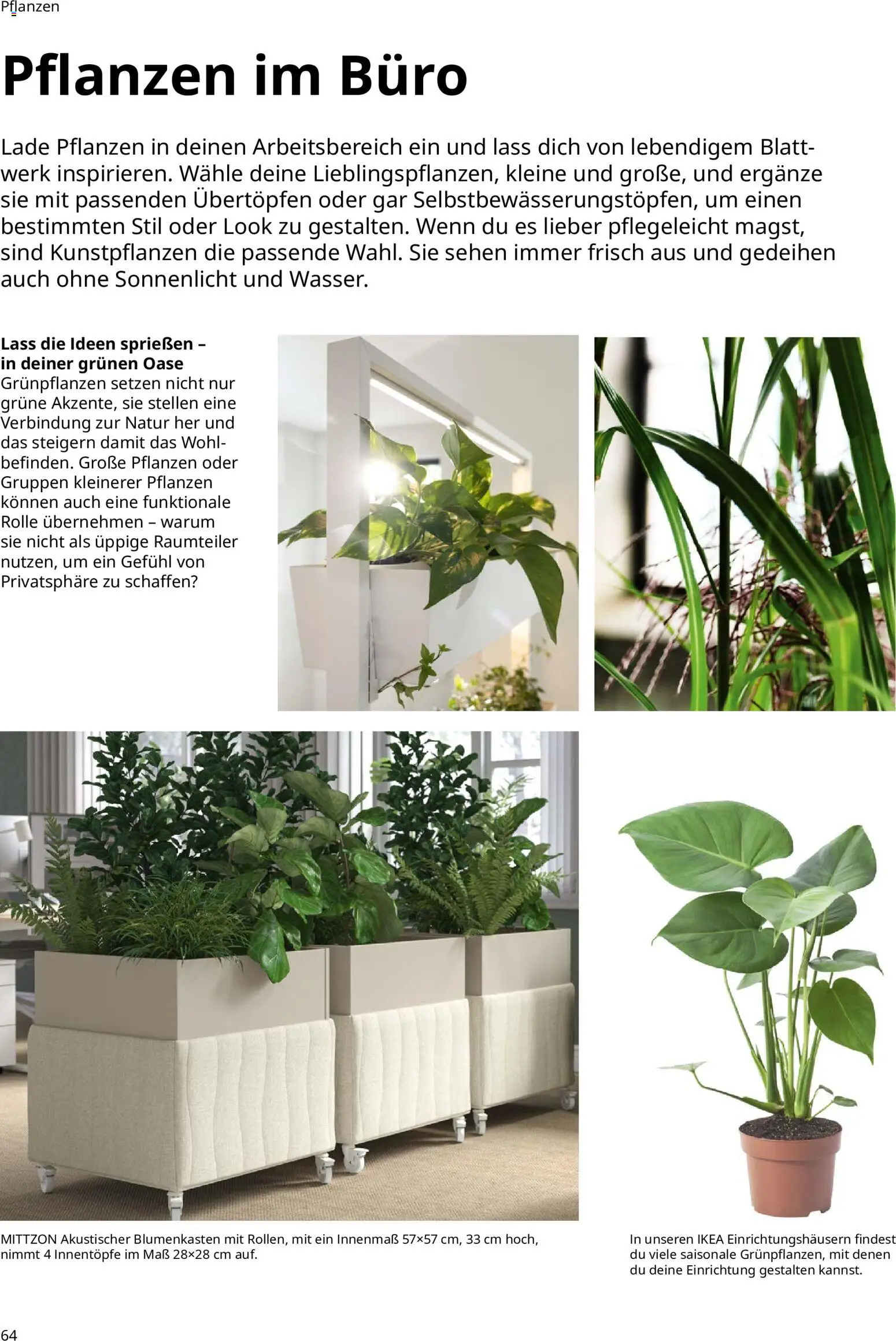 Ikea Büroeinrichtung – gültig ab 02.01.2026 | Seite: 64 | Produkte: Raumteiler