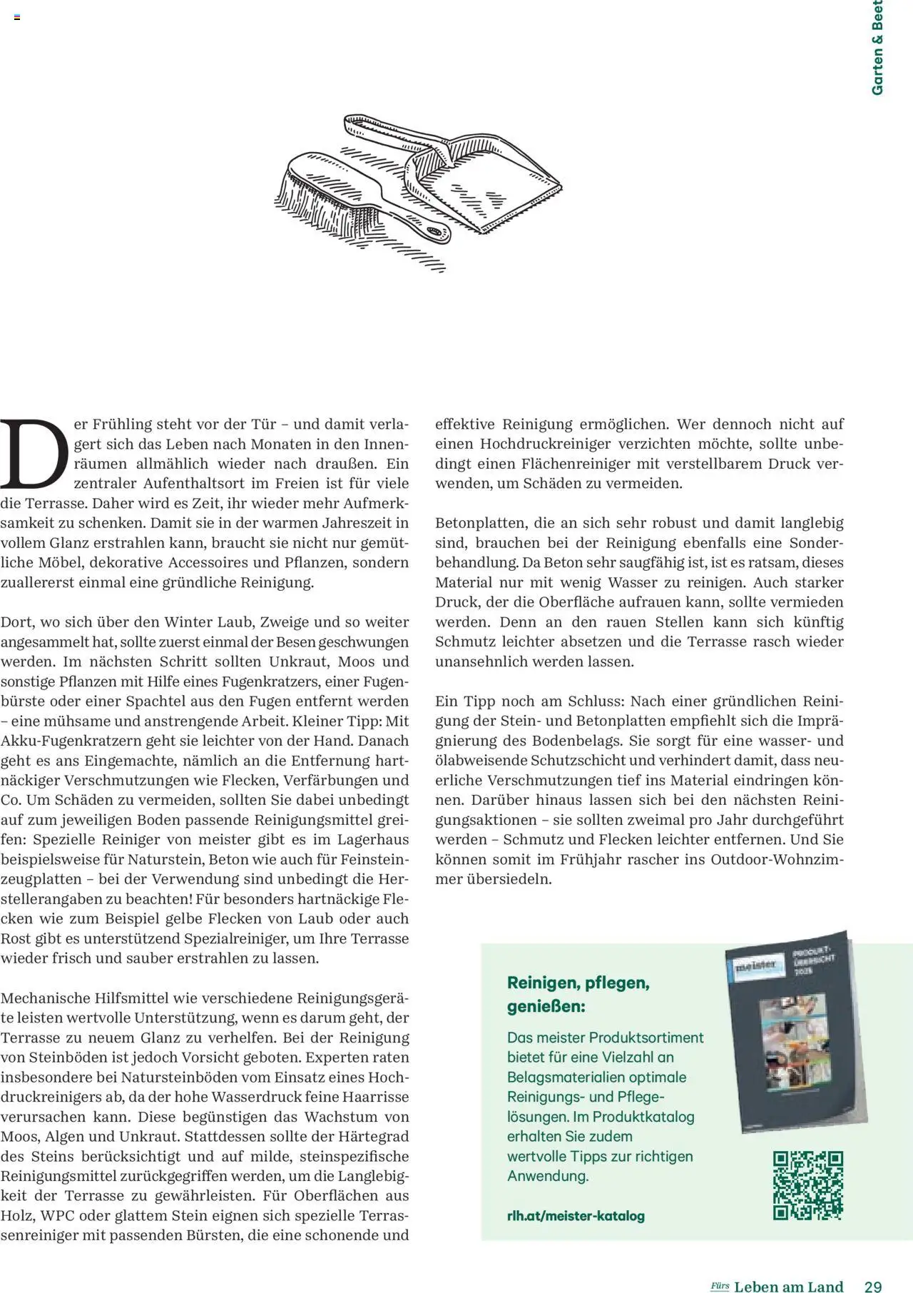 Lagerhaus Fürs Leben am Land Magazin gültig ab 28.04.2025 | Seite: 29 | Produkte: Wasser, Bürste