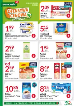 Pogląd oferty "Eurocash Gazetka - Ofensywa Cenowa Spożywcza" - ważna od 02.11.2025