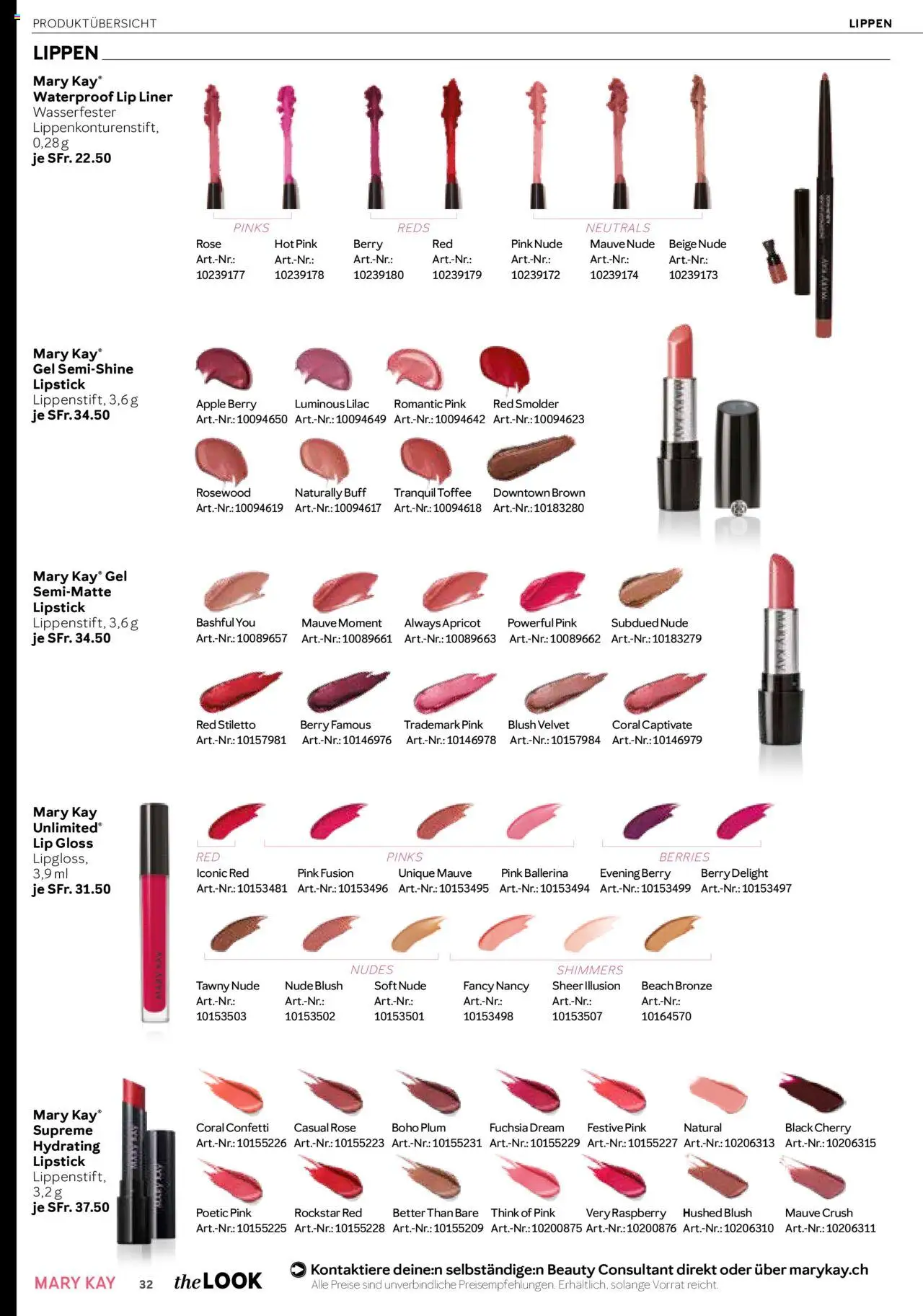 Mary Kay Aktionen – gültig ab 16.07.2025 | Seite: 32 | Produkte: Blush, Apple