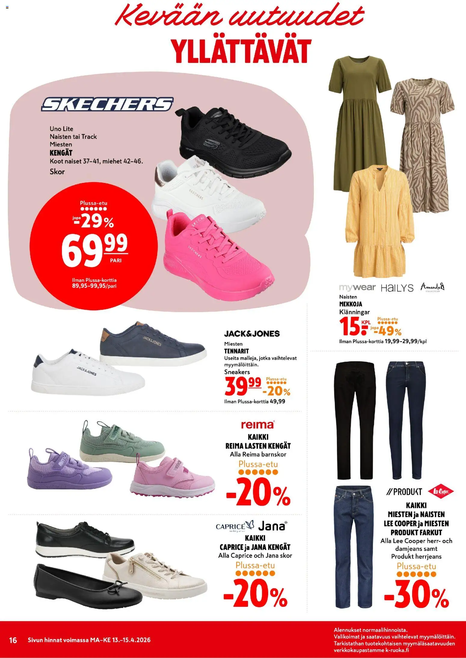 K-Citymarket tarjoukset – voimassa 13.04.2026 alkaen | Sivu: 16