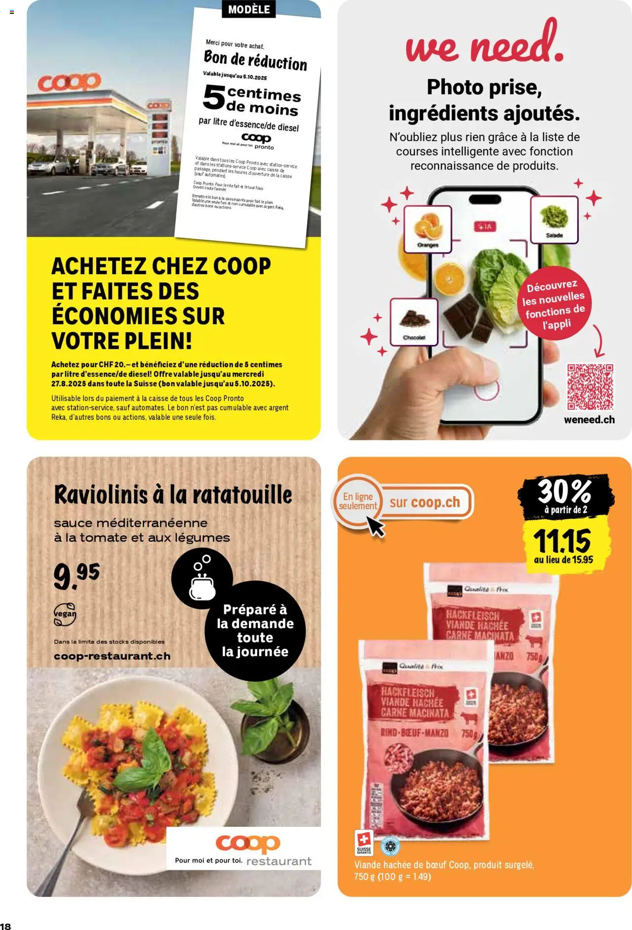 Coop - Les actions de la semaine ab 21.08.2025 | Seite: 18