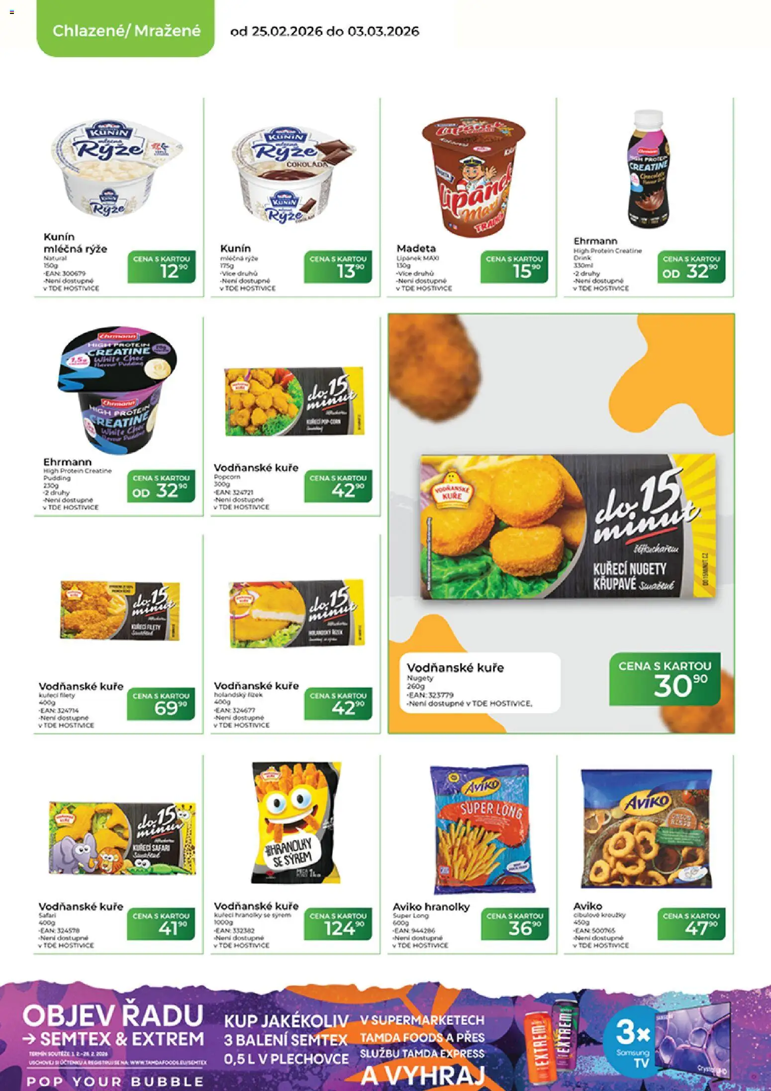 Tamda Foods leták od 25.02.2026 | Strana: 20 | Produkty: Rýže, Hranolky, Popcorn, Semtex