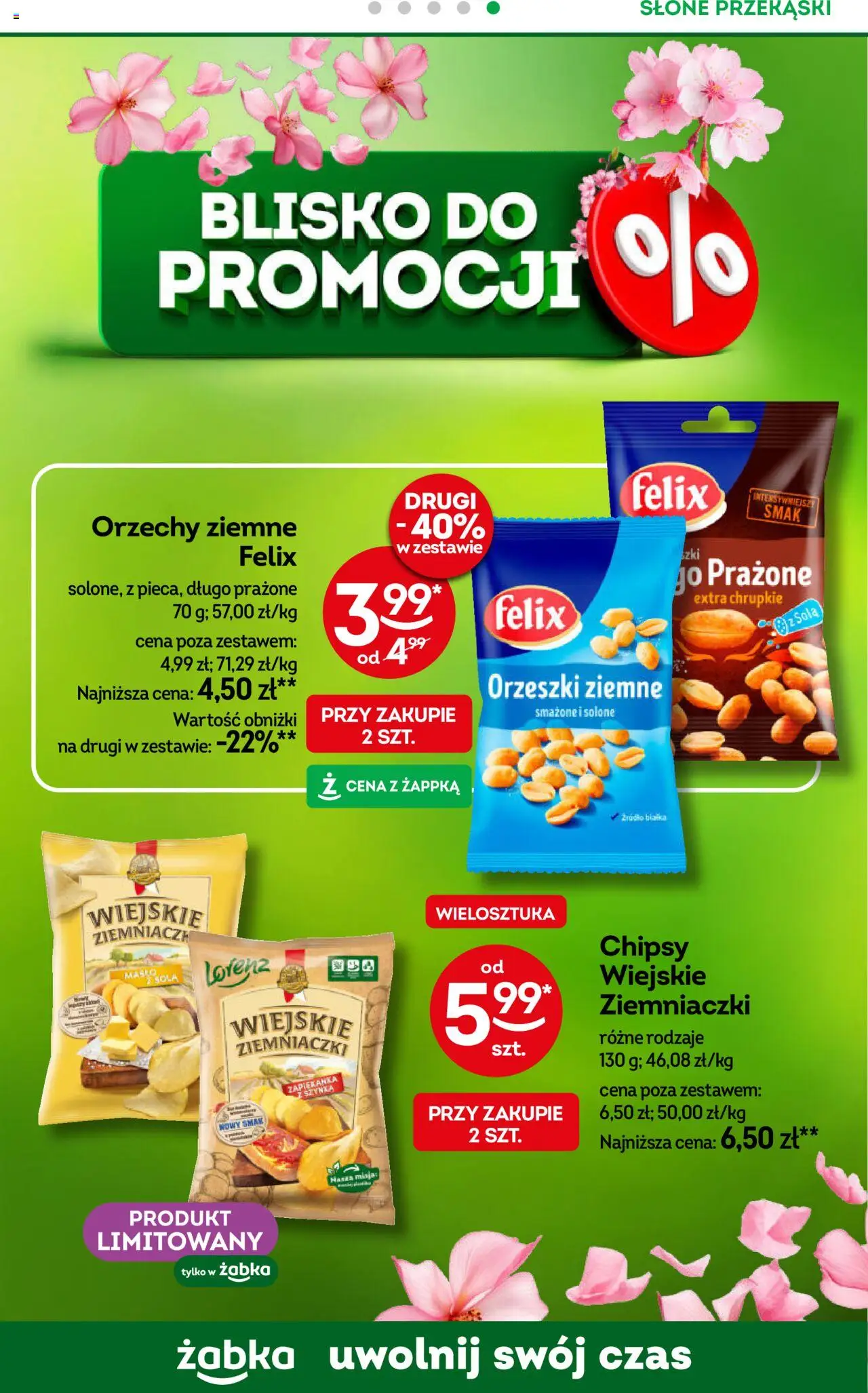 Żabka Gazetka od 18.06.2025 | Strona: 53 | Produkty: Zapiekanka, Ziemniaczki, Orzeszki ziemne, Orzechy