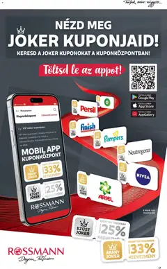 NIVEA, Nivea product with Joker coupon. - amely érvényes a következő dátumtól: 03.11.2025 | Oldal: 19 | Termékek: Ariel, Pampers, Persil