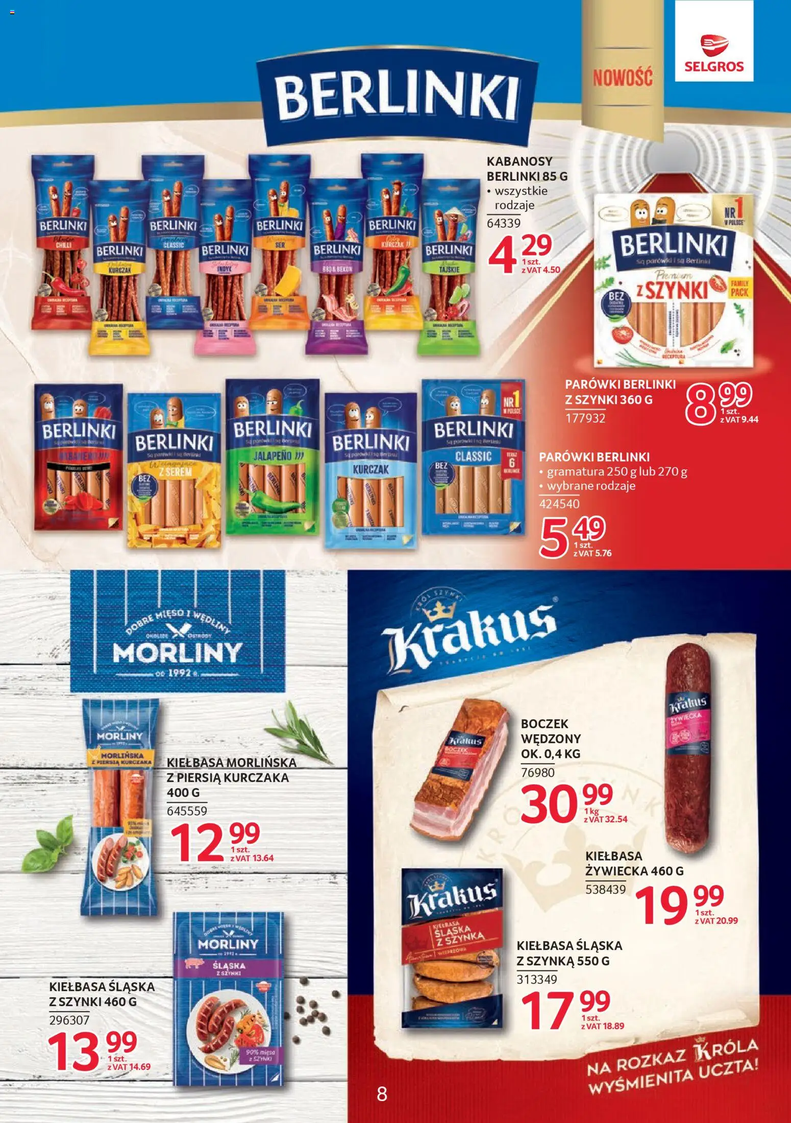 Selgros cash&carry gazetka - Markowe produkty od 05.03.2026 | Strona: 8