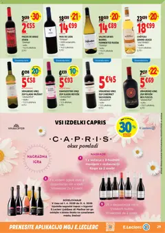 E.leclerc katalog akcije – veljaven od 01.04.2026 | Stran: 29 | Izdelki: Igra, Vino