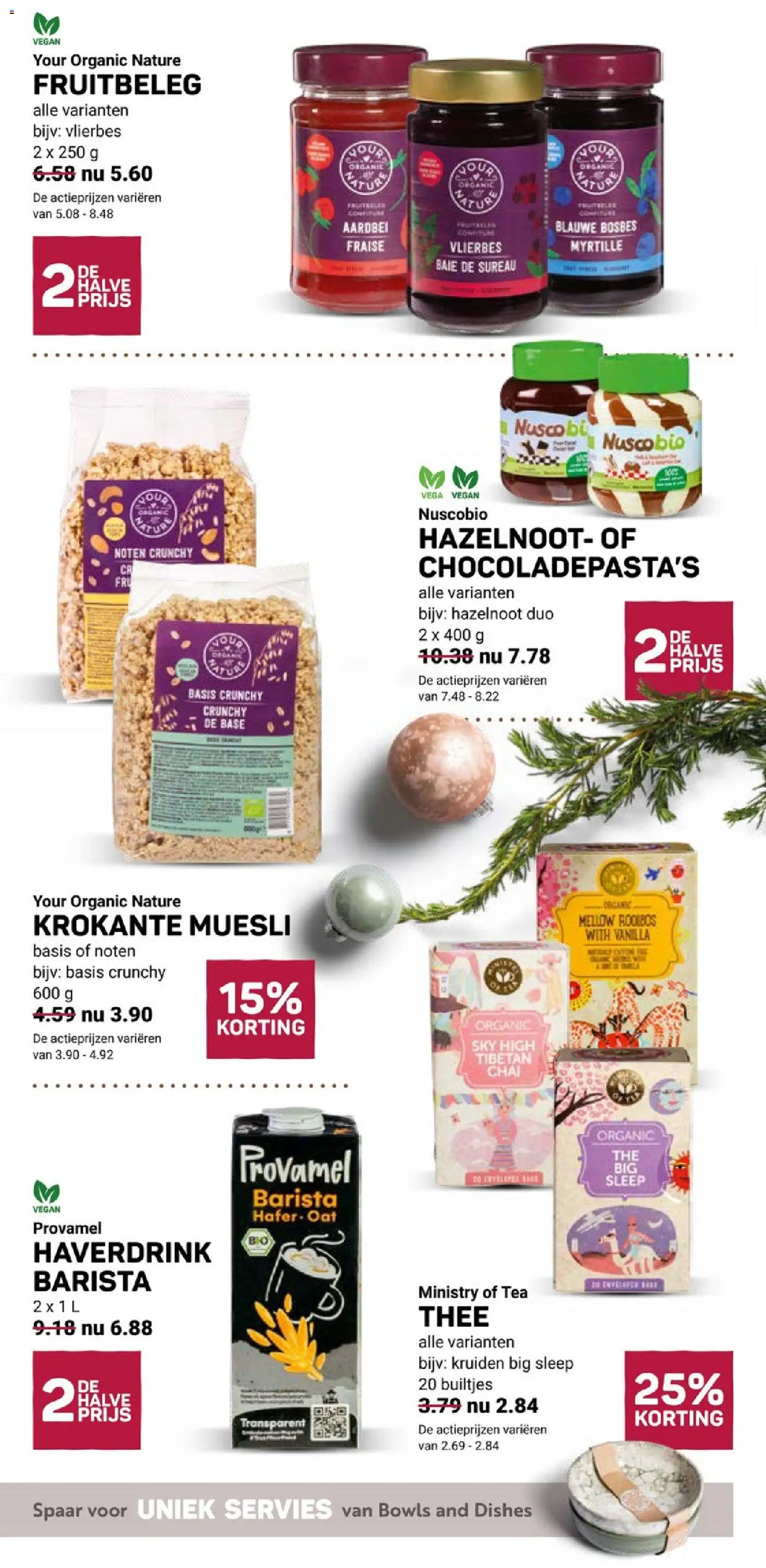 {H1} | Pagina: 5 | Producten: Thee, Noten, Muesli, Aardbei