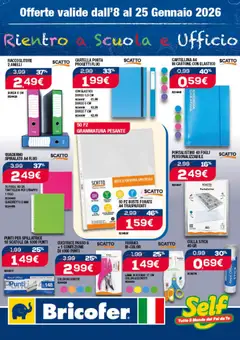 Anteprima del volantino Self Scuola catalogo valido a partire dal 08.01.2026