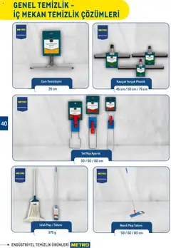 16.05.2025 tarihinden itibaren geçerli olan Metro kataloğu önizlemesi | Sayfa: 40 | Ürünler: Cam temizleyici