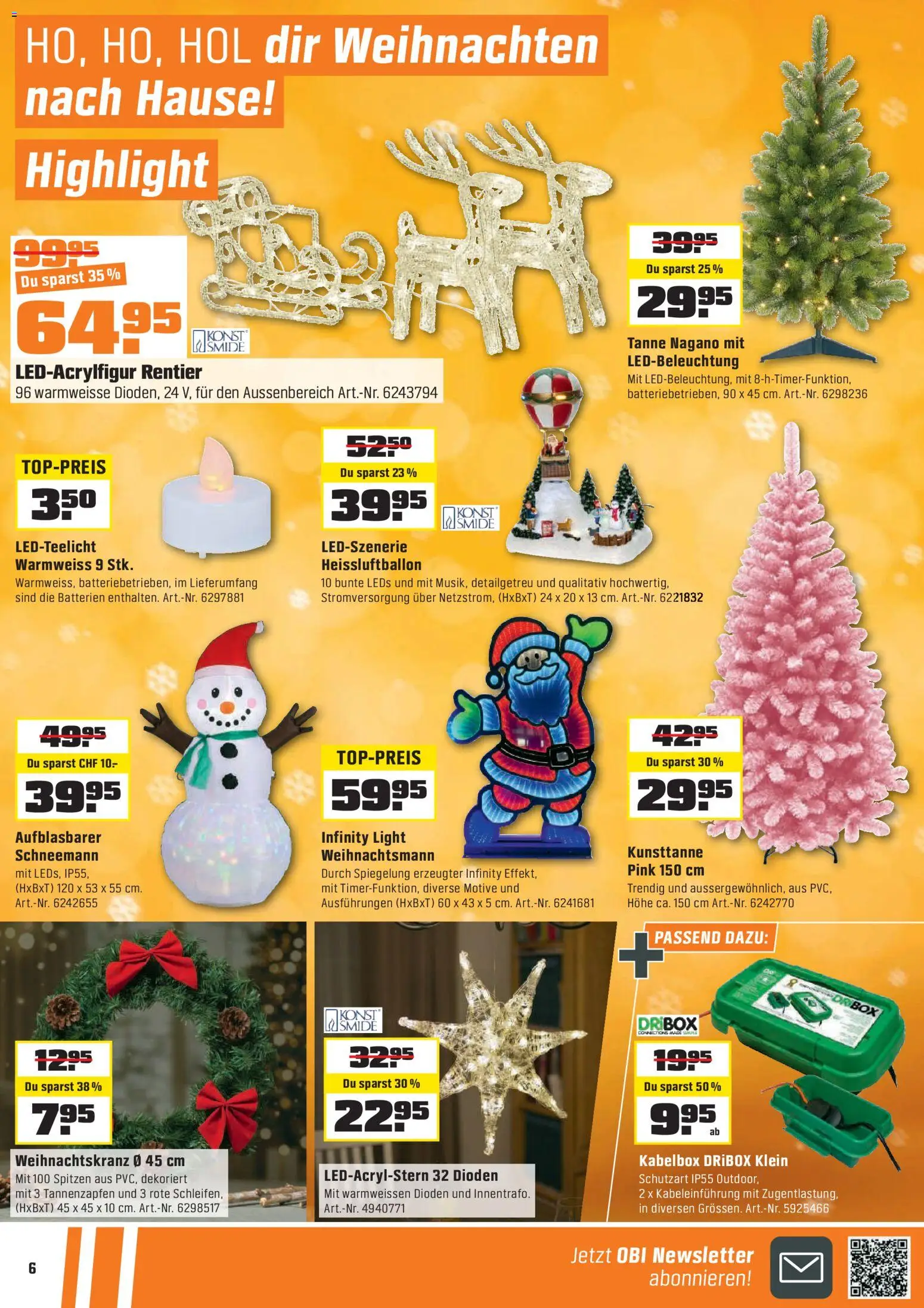 OBI Black Friday – gültig ab 15.11.2025 | Seite: 6