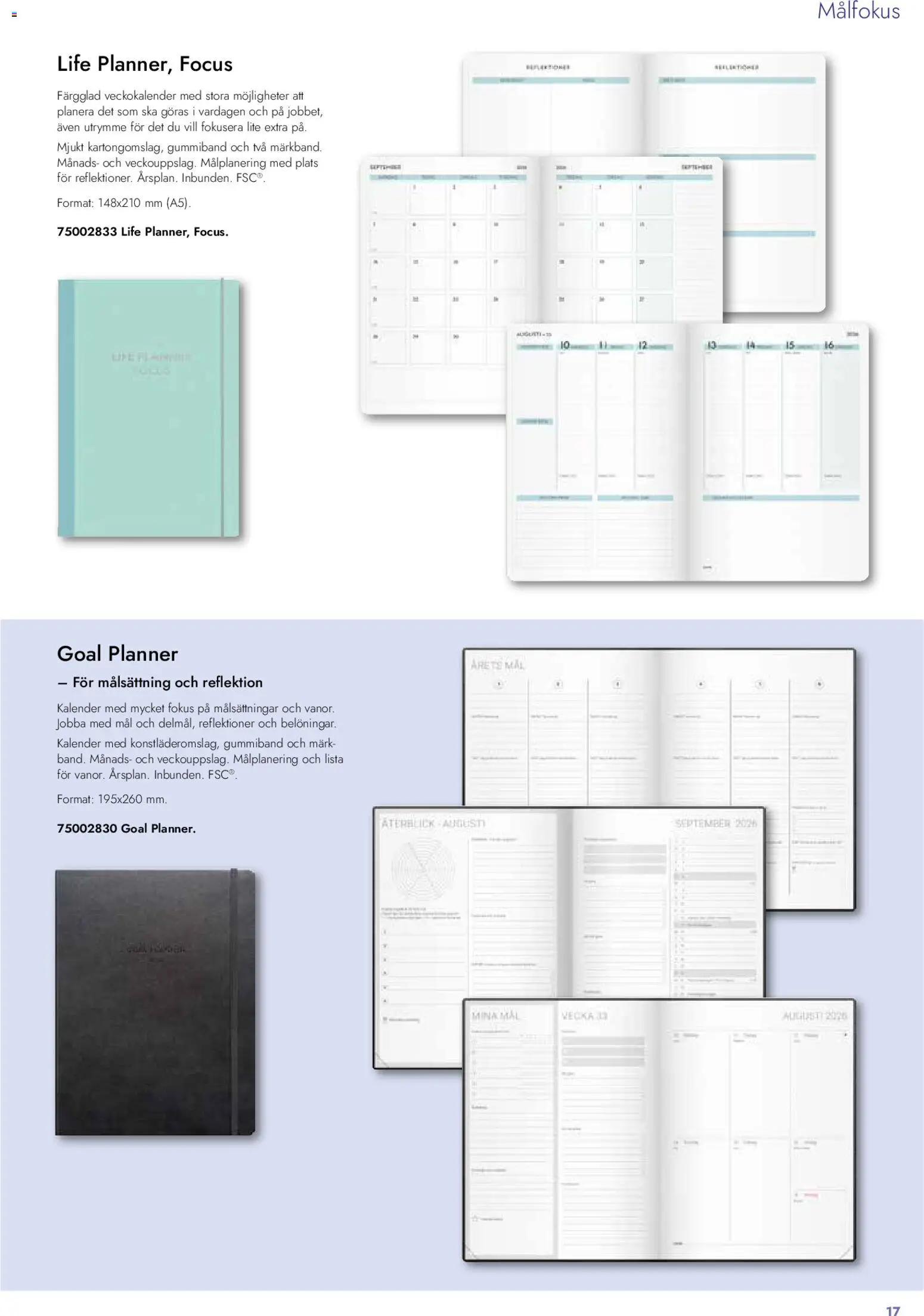 Lyreco reklamblad aktuell från 26.01.2026 | Sida: 17 | Produkter: Kalender