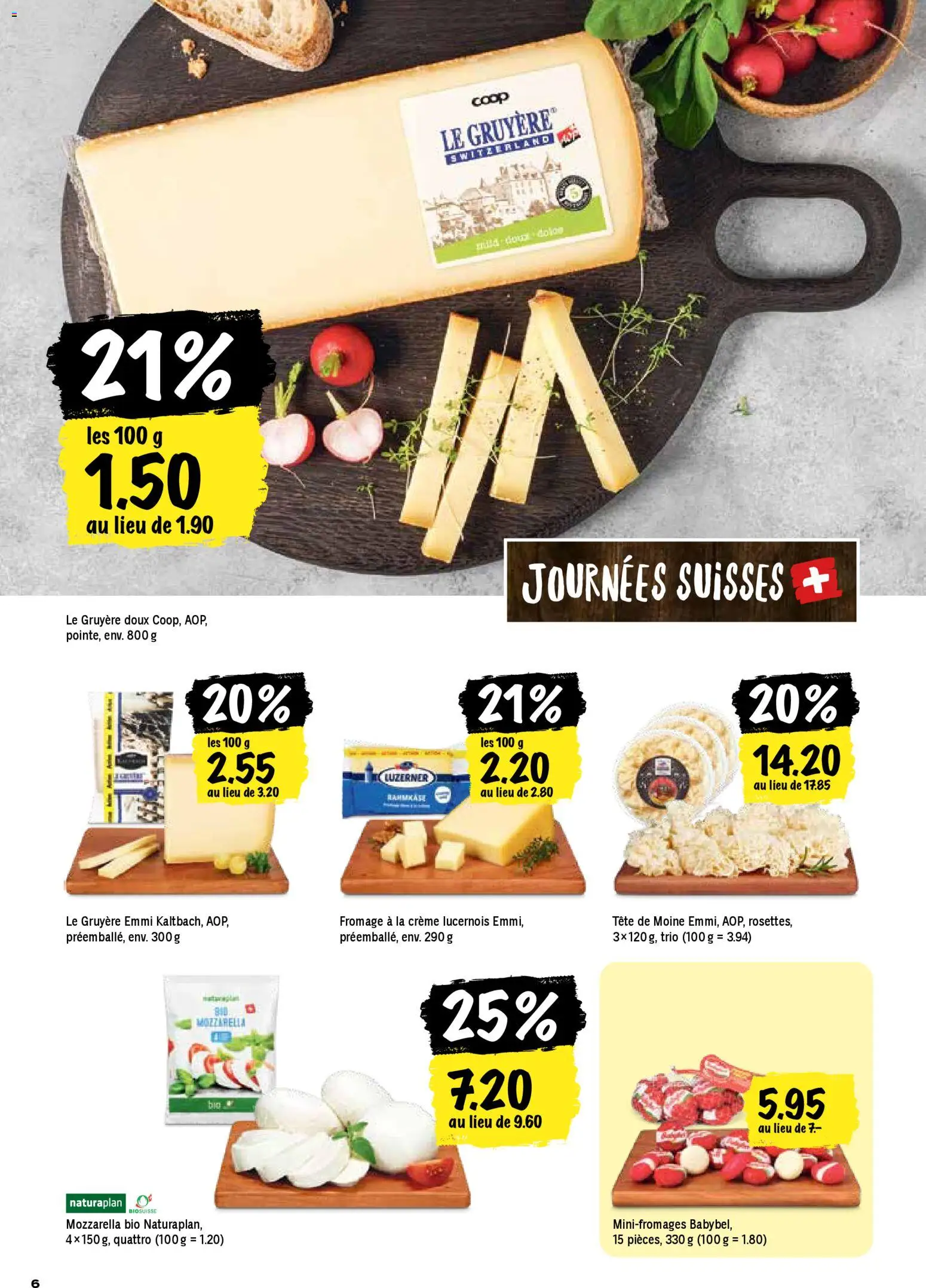 Coop aktionen FR – gültig ab 16.04.2026 | Seite: 6 | Produkte: Creme