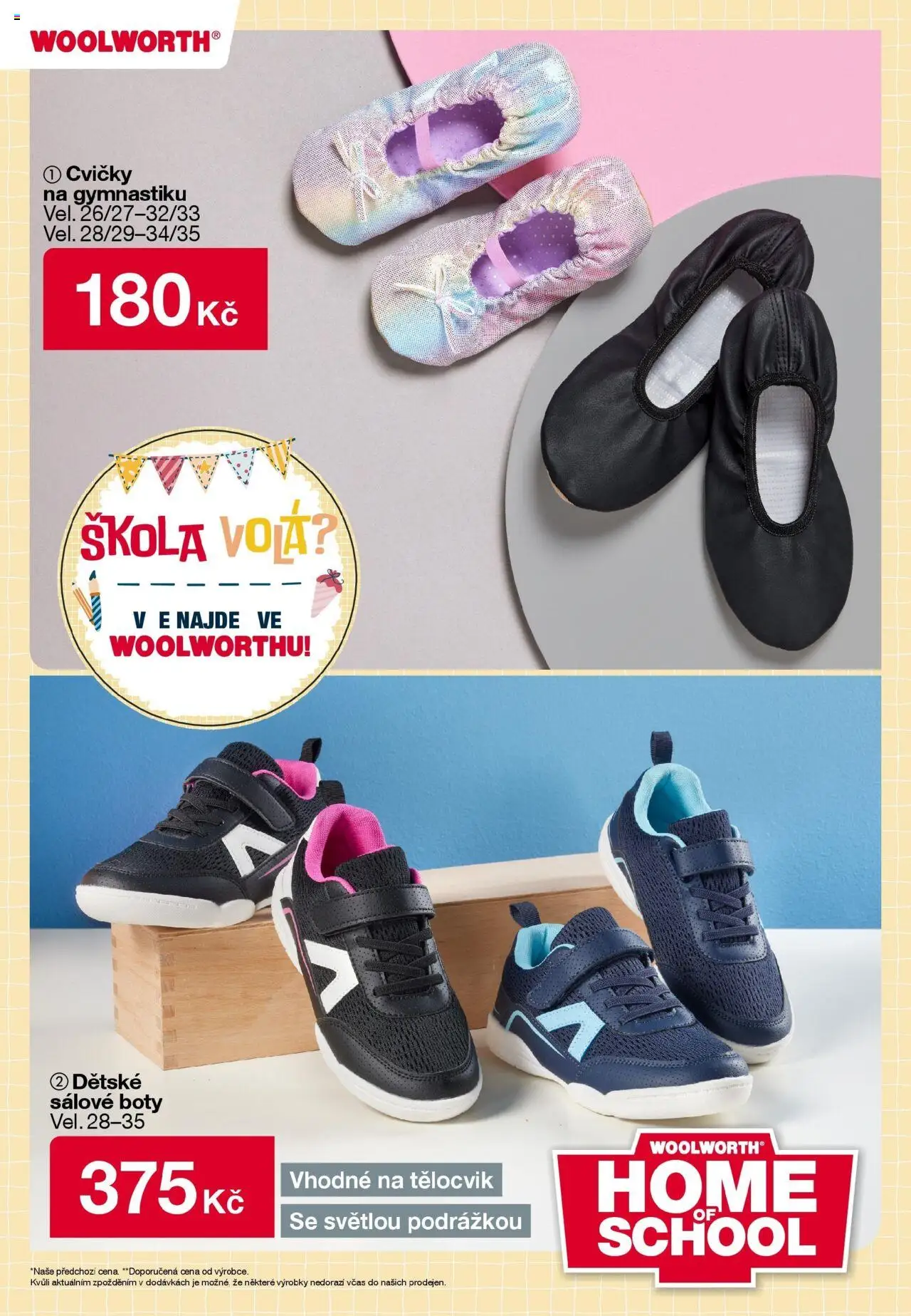 Woolworth leták od 04.08.2025 - akční nabídka | Strana: 2 | Produkty: Boty